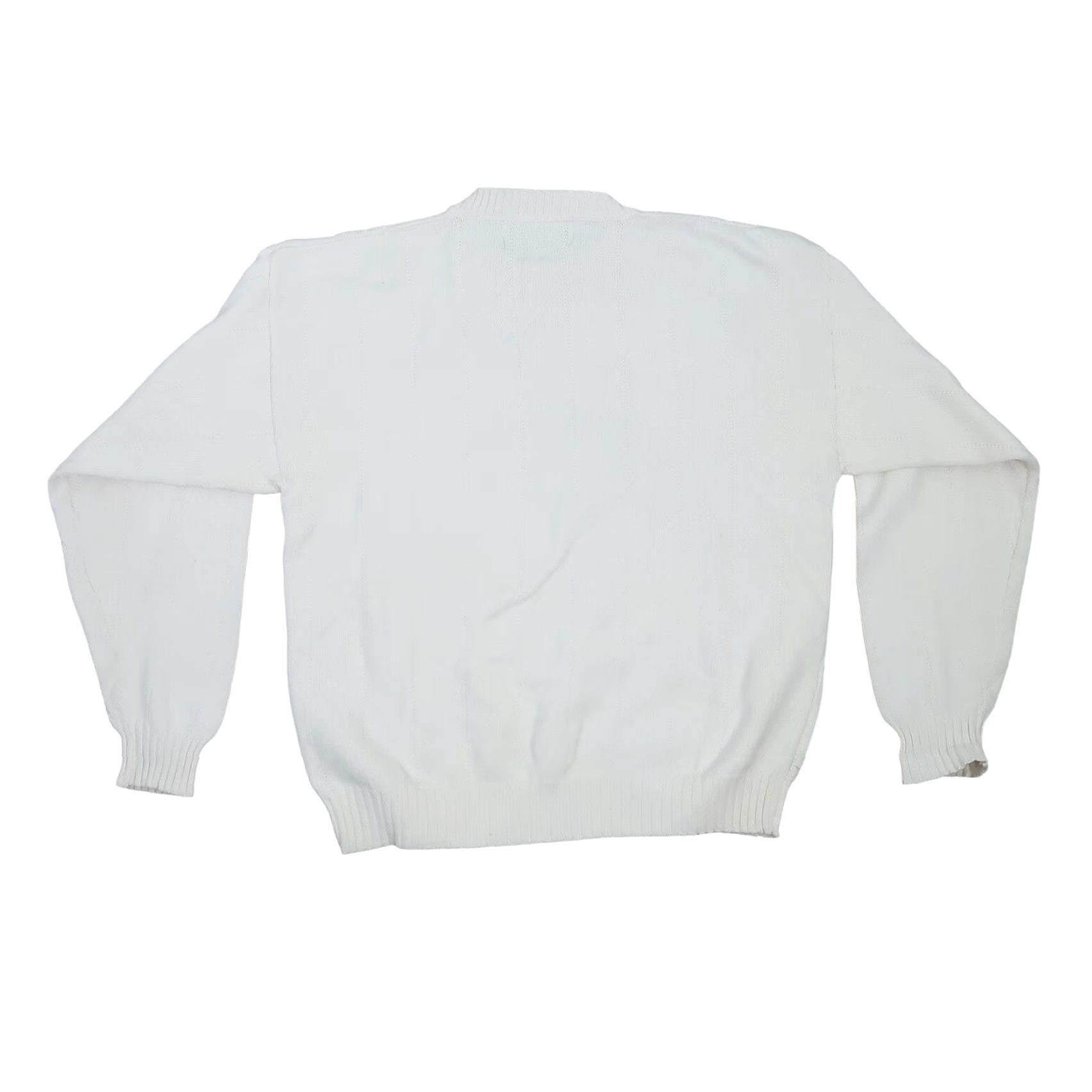 Vintage VINTAGE Shenandoah cream knit golfer embroidered sweater Mens L Size US L / EU 52-54 / 3 - 3 Thumbnail