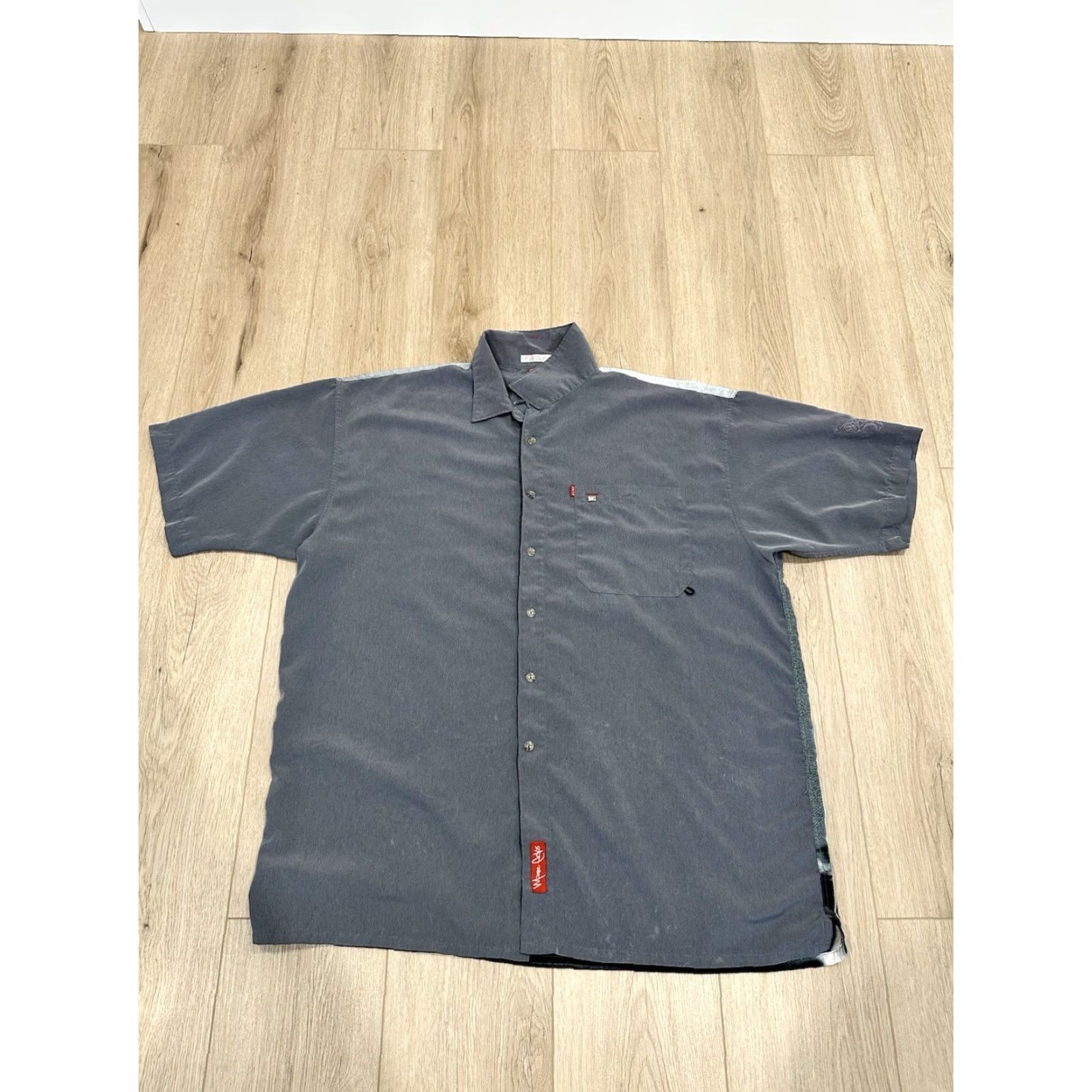 Ecko Unltd. VINTAGE Marc Ecko Unlimited Polyester Men's 2XL Button Shirt Size US XXL / EU 58 / 5 - 4 Thumbnail