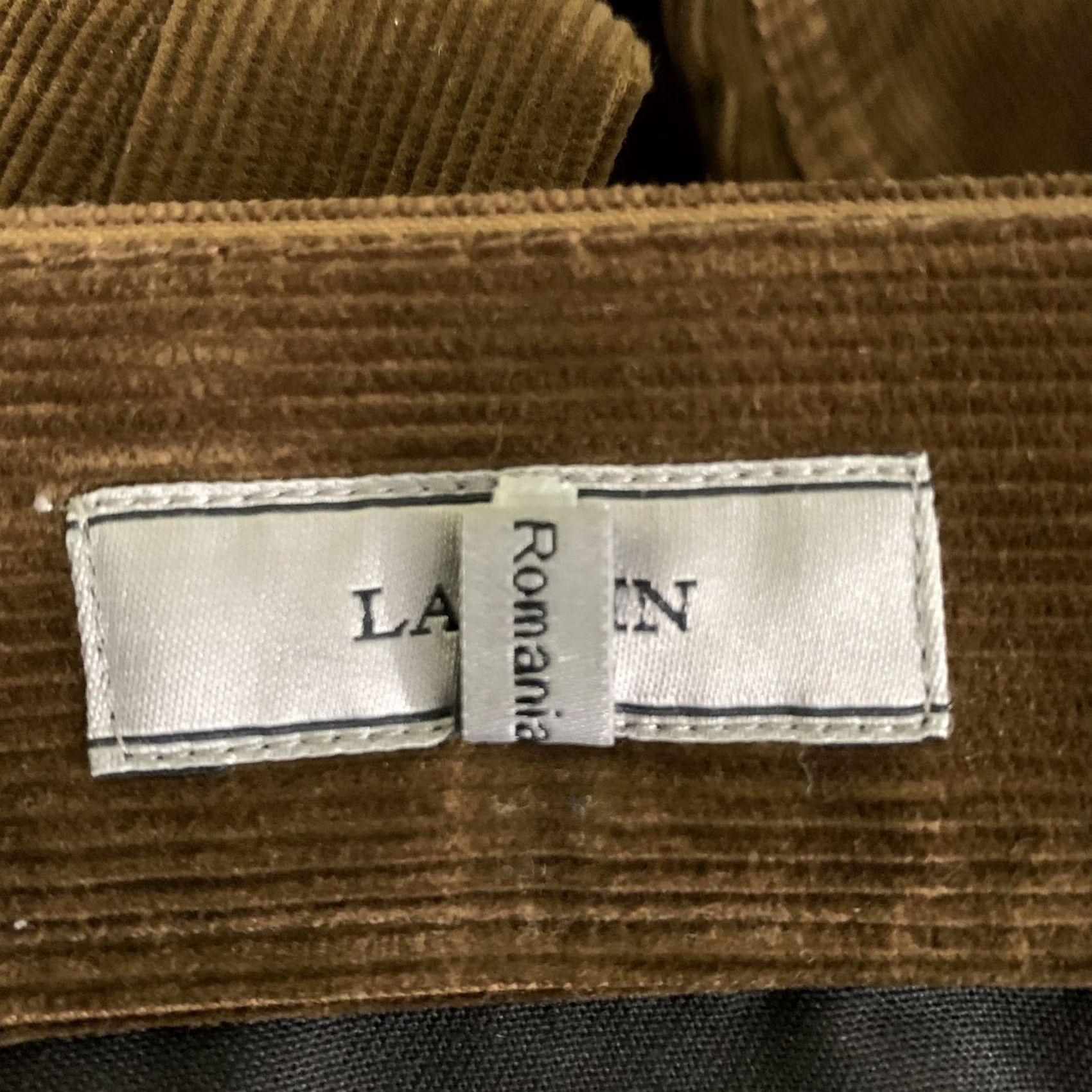 Lanvin LANVIN Brown Corduroy Cotton Casual Pants Size 32 Button Fly Men Size US 32 / EU 48 - 4 Thumbnail