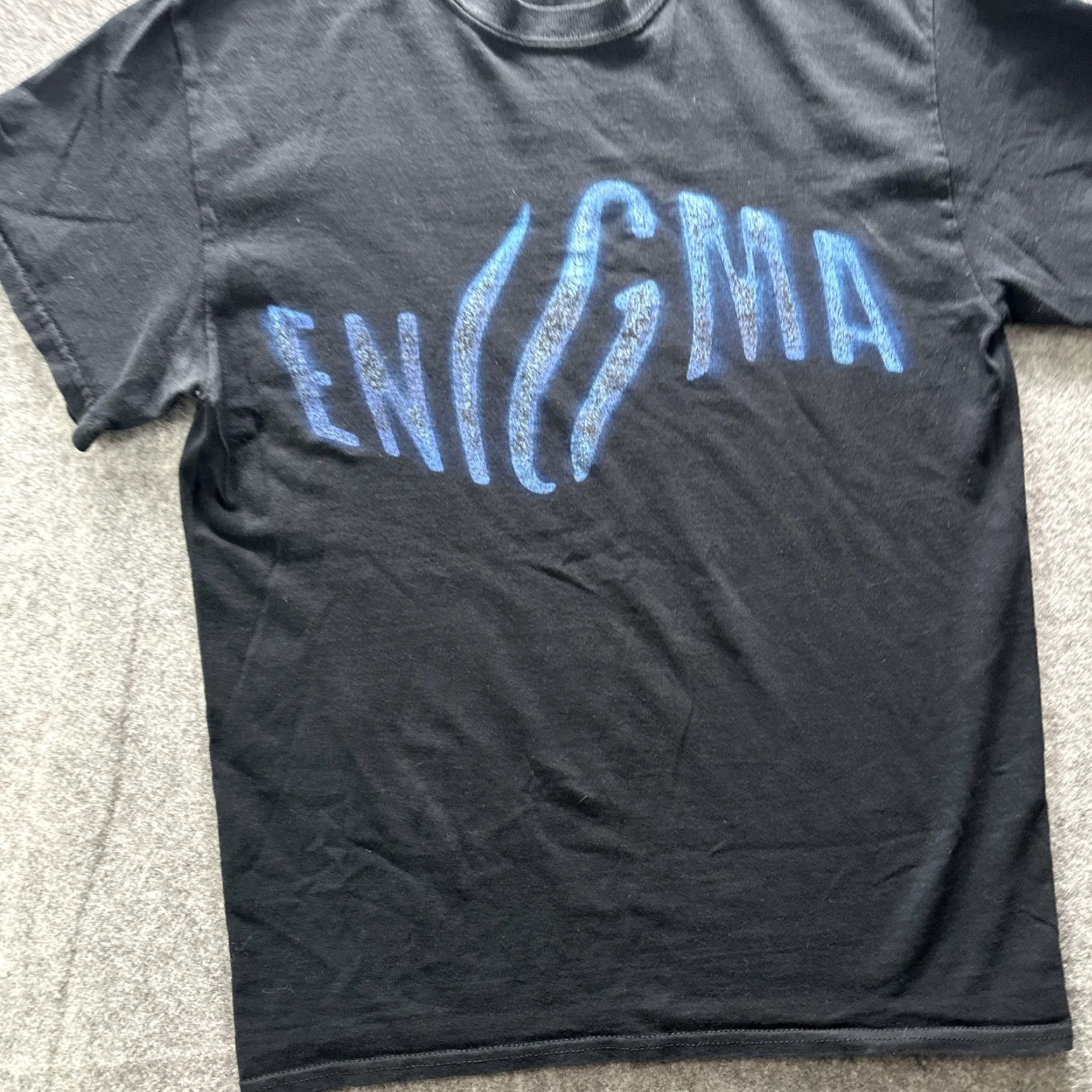 Vintage Lady Gaga Enigma Las Vegas Shirt Mens Small Black Concert Tour Graphic Tee Size US S / EU 44-46 / 1 - 4 Thumbnail