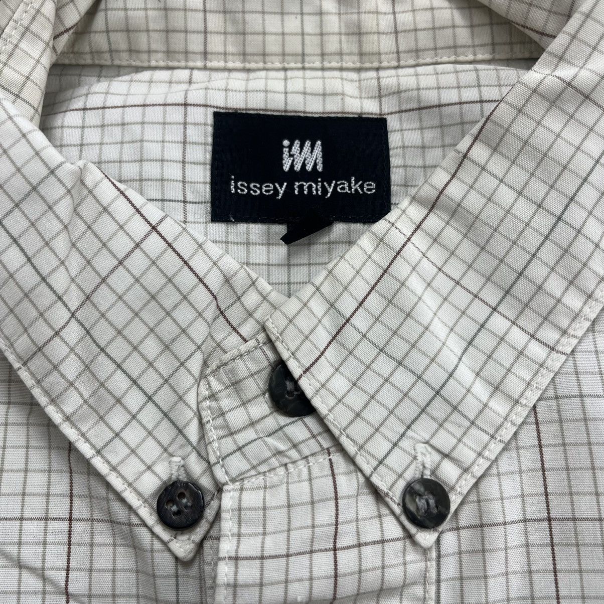Issey Miyake Vintage Im Product Issey Miyake Plaid Pocket Button Up Shirt Size US S / EU 44-46 / 1 - 4 Thumbnail