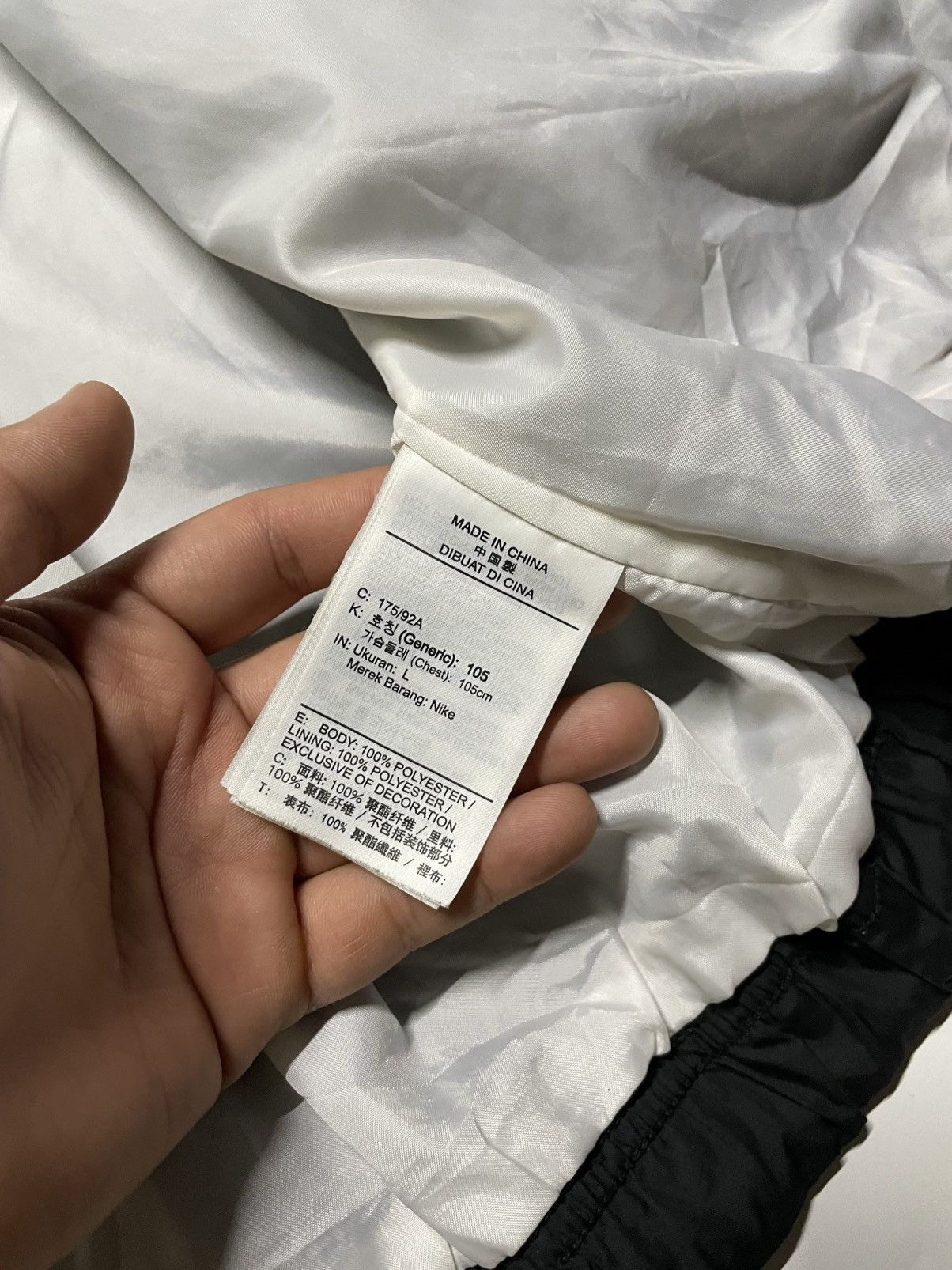 Nike × Vintage Nike NSW SC Woven Sportswear CQ0247-013Windbreaker Size US XL / EU 56 / 4 - 8 Thumbnail