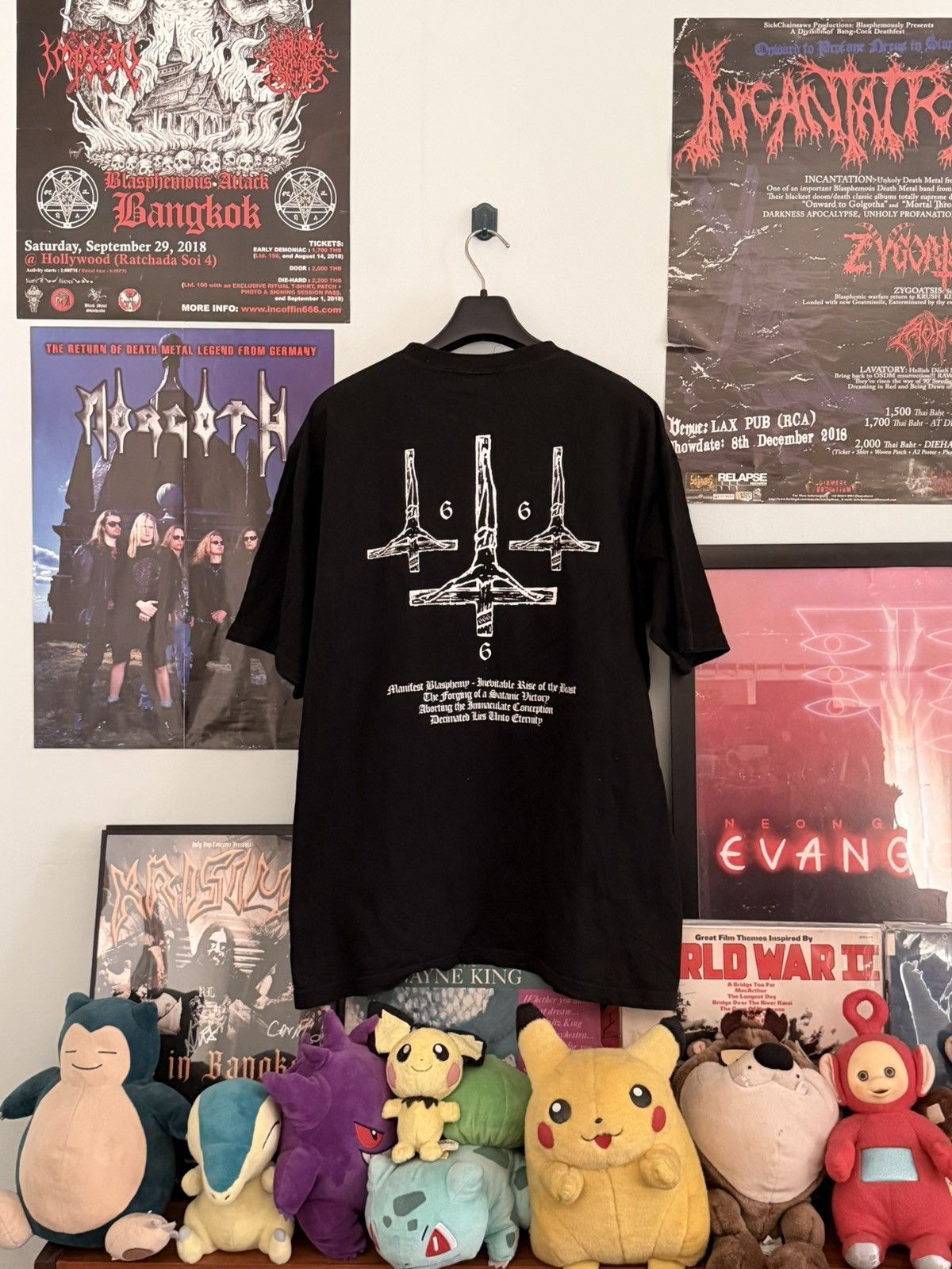 Band Tees Surrender of Divinity Manifest Blasphemy Size US XL / EU 56 / 4 - 2 Thumbnail