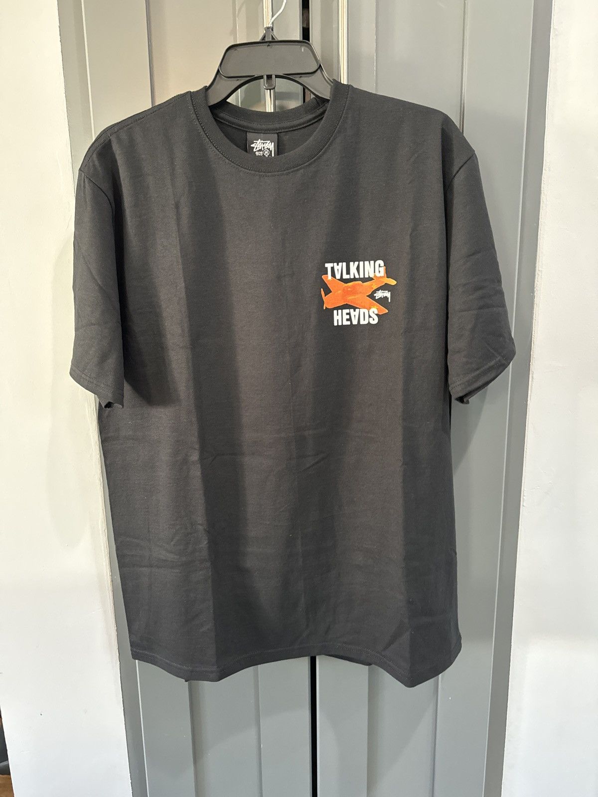 image of Stussy Talking Heads / Remaining Light in Black, Men's (Size Medium)
