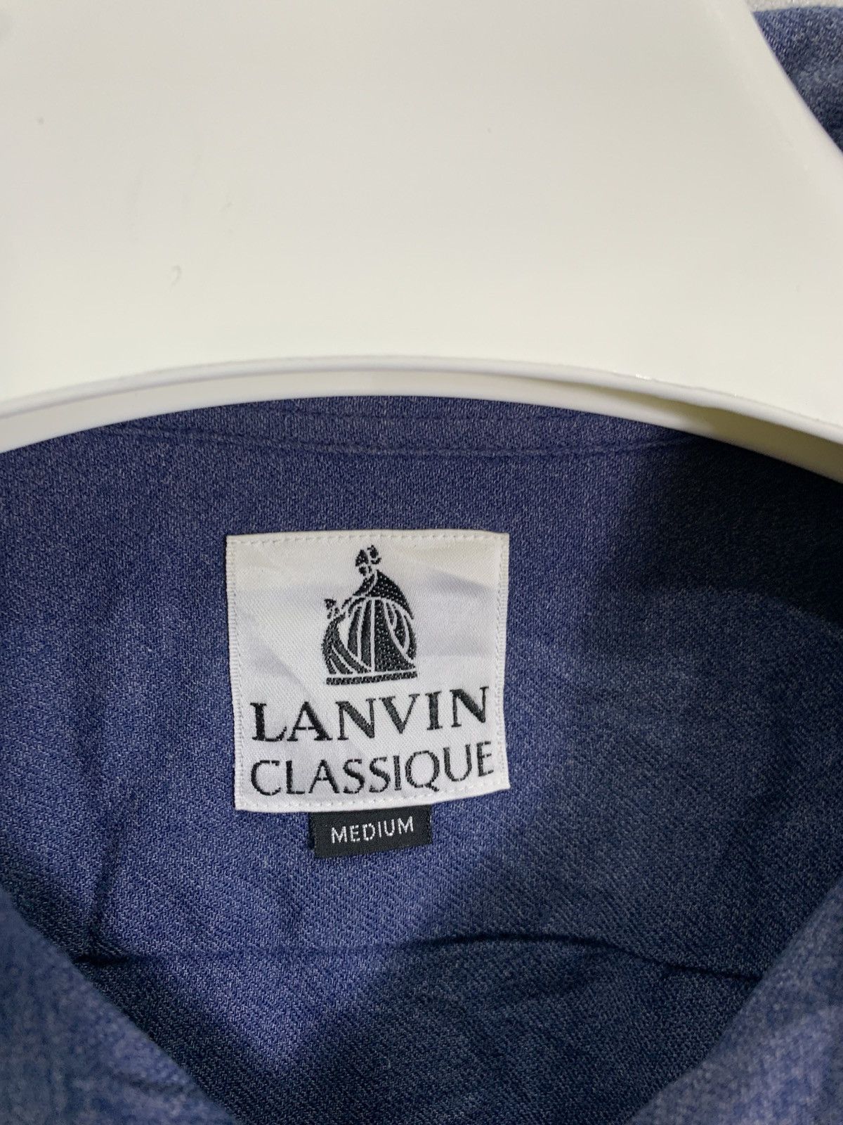 Lanvin Vintage 90’s Lanvin Classique shirt Size US M / EU 48-50 / 2 - 2 Thumbnail