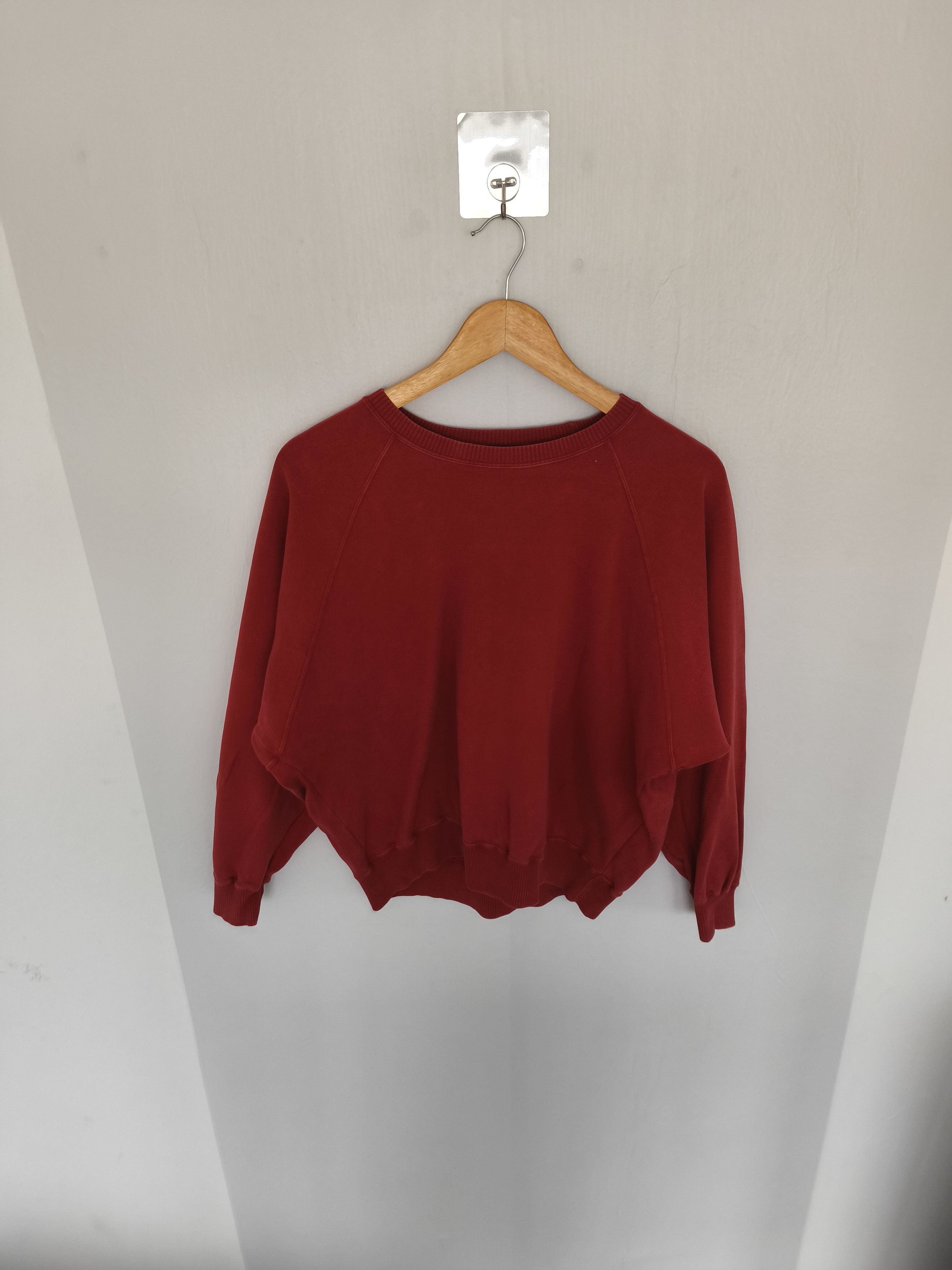 Hai Sporting Gear × Issey Miyake Vintage Hai Sporting Gear Back Big Print Sweatshirt Size US M / EU 48-50 / 2 - 1 Thumbnail