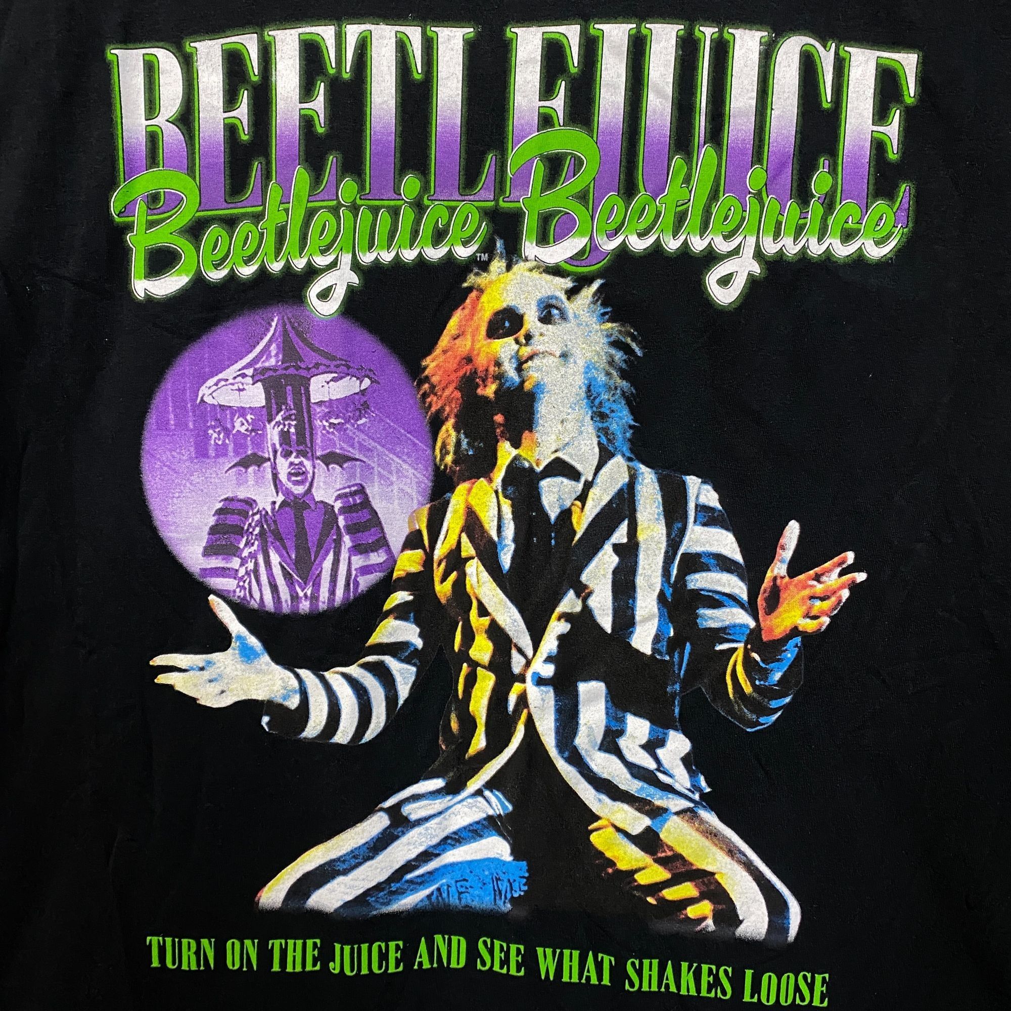 Ripple Junction Beetlejuice Triple B Name Classic Movie Graphic Tee 3XL Size US XXL / EU 58 / 5 - 2 Thumbnail