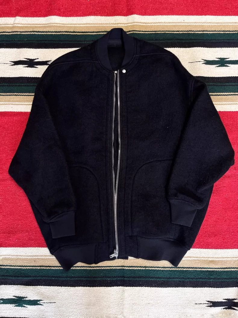 Rick Owens Rick Owens Alpaca fur profile flight coat-2506 Size US M / EU 48-50 / 2 - 1 Thumbnail