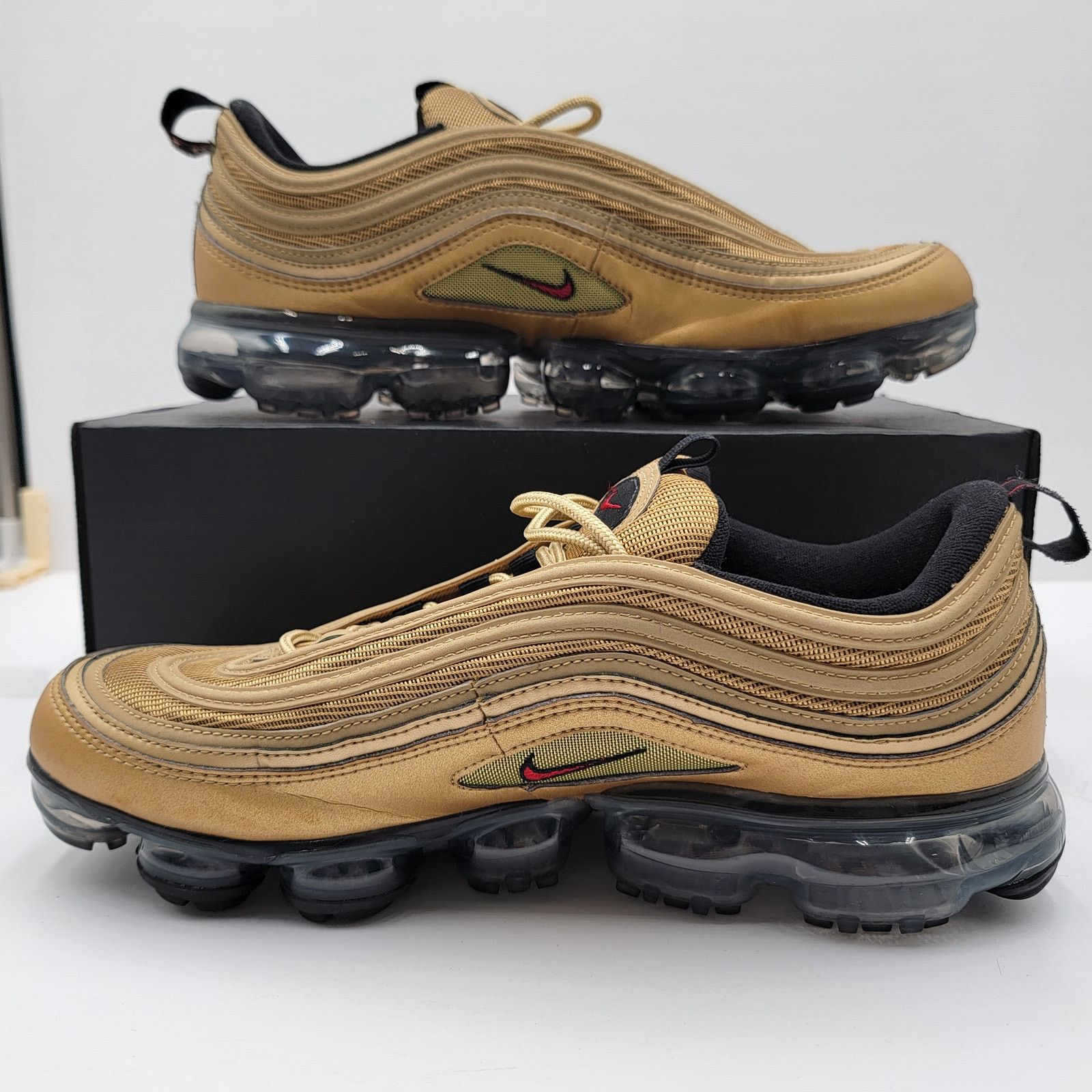 Nike Nike Air Vapormax 97 'Metallic Gold' Mens Sz 12 AJ7291-700 Size US 12 / EU 45 - 2 Thumbnail