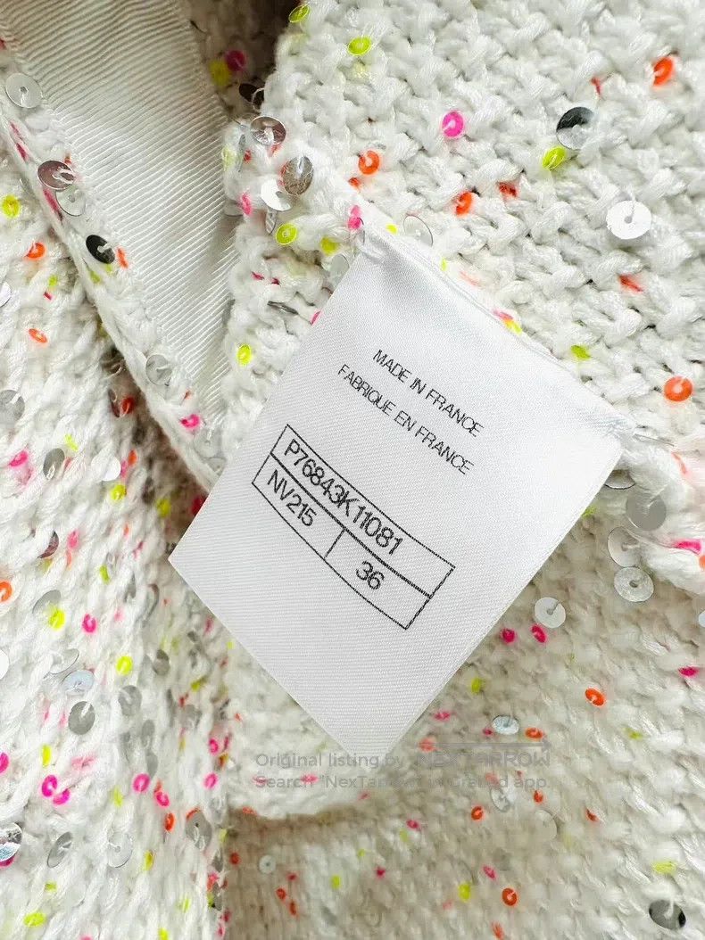 Chanel Chanel 24P lapel colour sequin jacket Size XS / US 0-2 / IT 36-38 - 7 Thumbnail