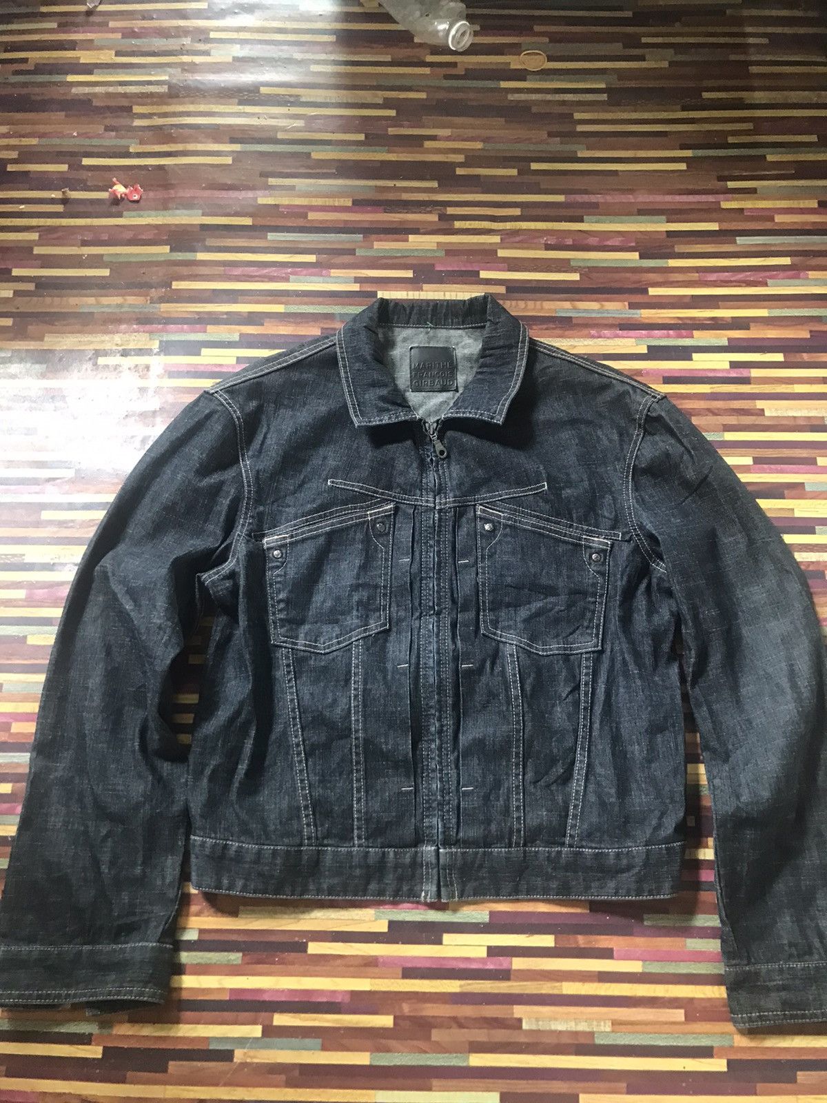 Marithe + Francois Girbaud 🔥🔥🔥VTG MFG CROP JACKET Size US M / EU 48-50 / 2 - 2 Thumbnail