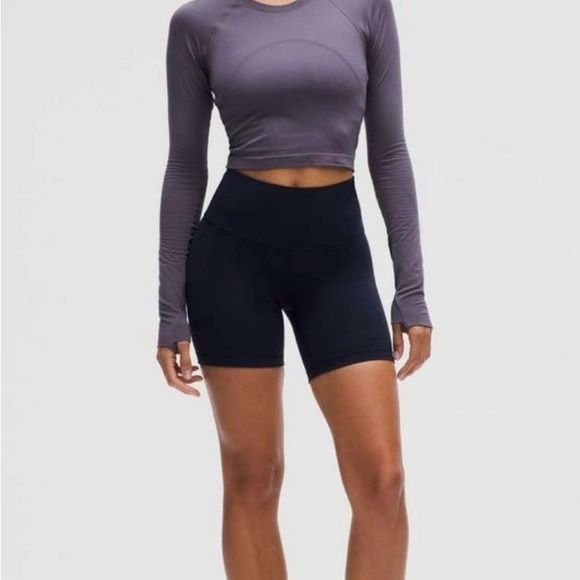 Lululemon Lululemon Purple Long Sleeve Top Size M / US 6-8 / IT 42-44 - 4 Thumbnail