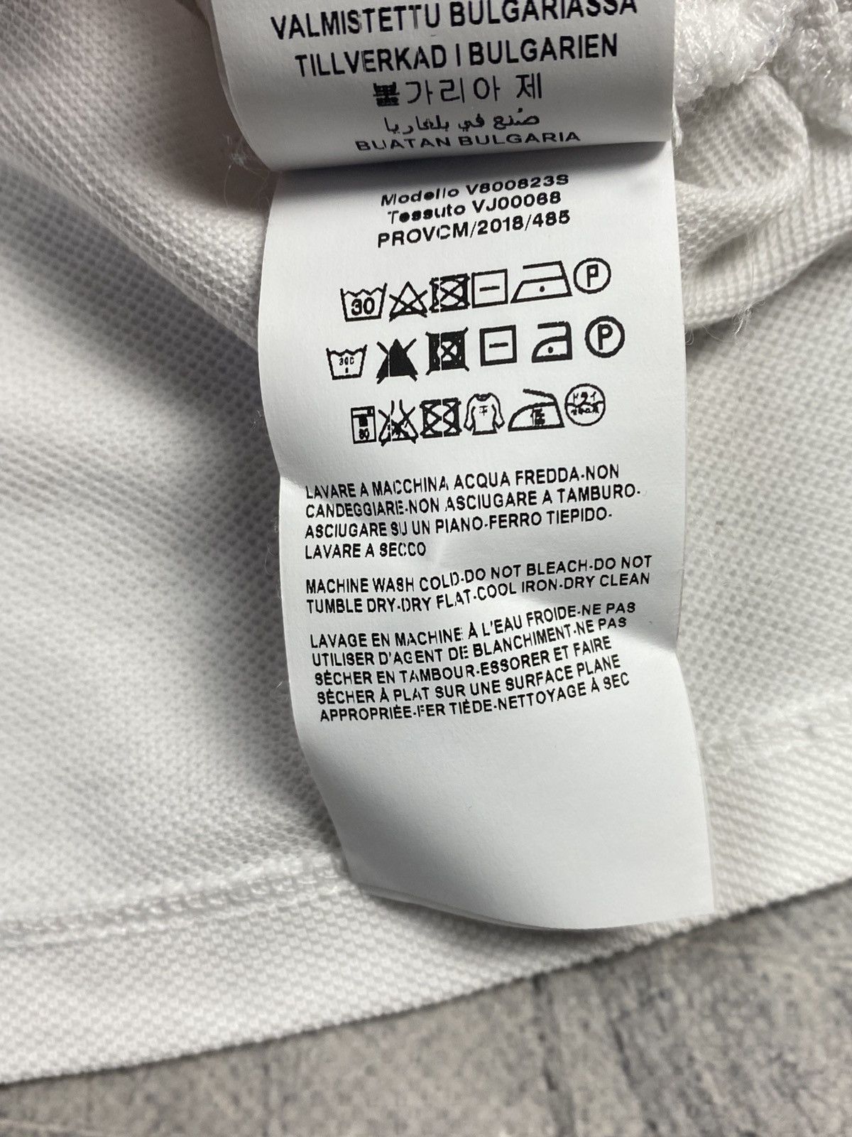 Versace Versace Collection Polo Shirt White Medusa Logo Embroidered Size US L / EU 52-54 / 3 - 21 Thumbnail