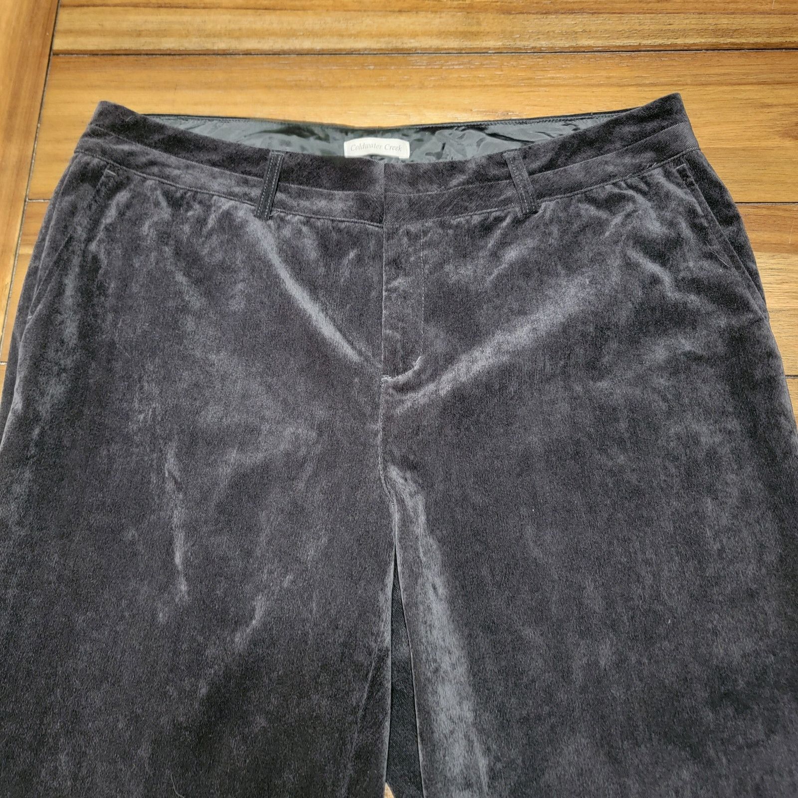 Coldwater Creek Coldwater Creek Corduroy Pants w/ Faux Back Pockets - W18 Size 40" / US 18 - 2 Thumbnail