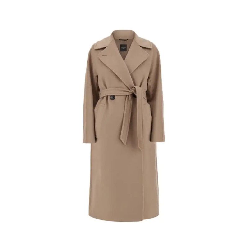 MaxMara Beige Women's Long Coat 0089
