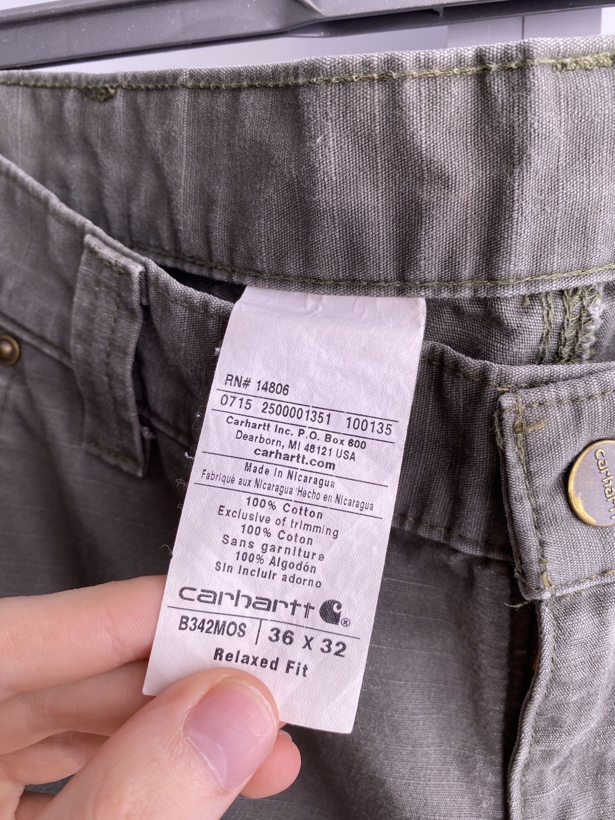 Carhartt × Vintage Carhartt Carpenter Pants Mens Size US 36 / EU 52 - 4 Thumbnail