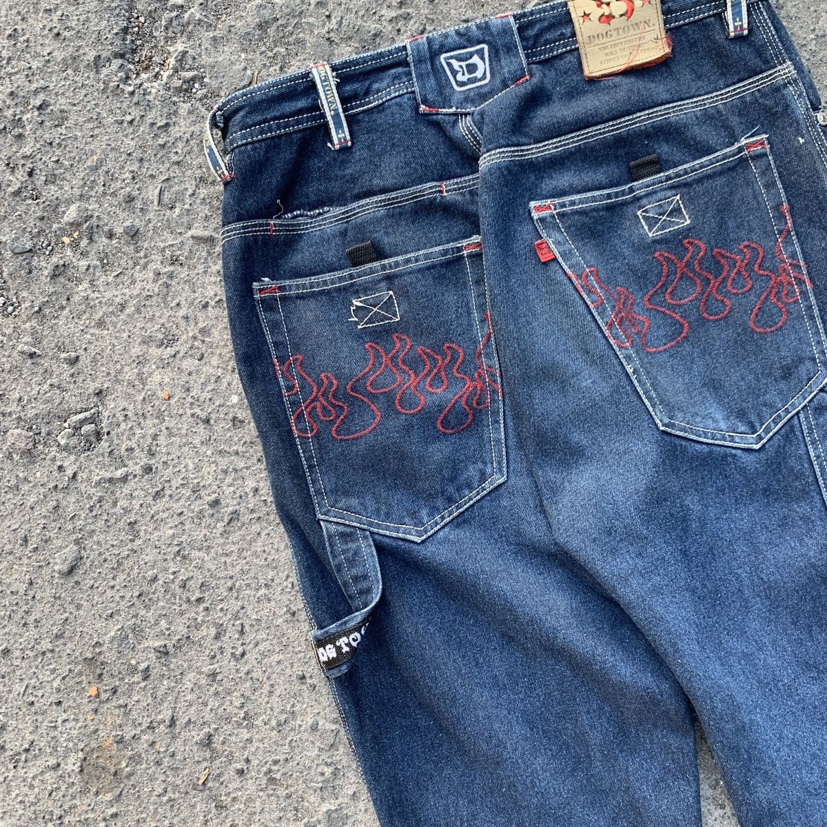 Dogtown Vtg Dogtown Carpenter Flame Size US 31 - 9 Thumbnail
