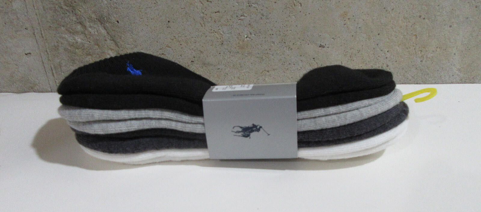 Polo Ralph Lauren Polo Ralph Lauren Mens Low Cut Socks 4 pack Size ONE SIZE - 4 Thumbnail