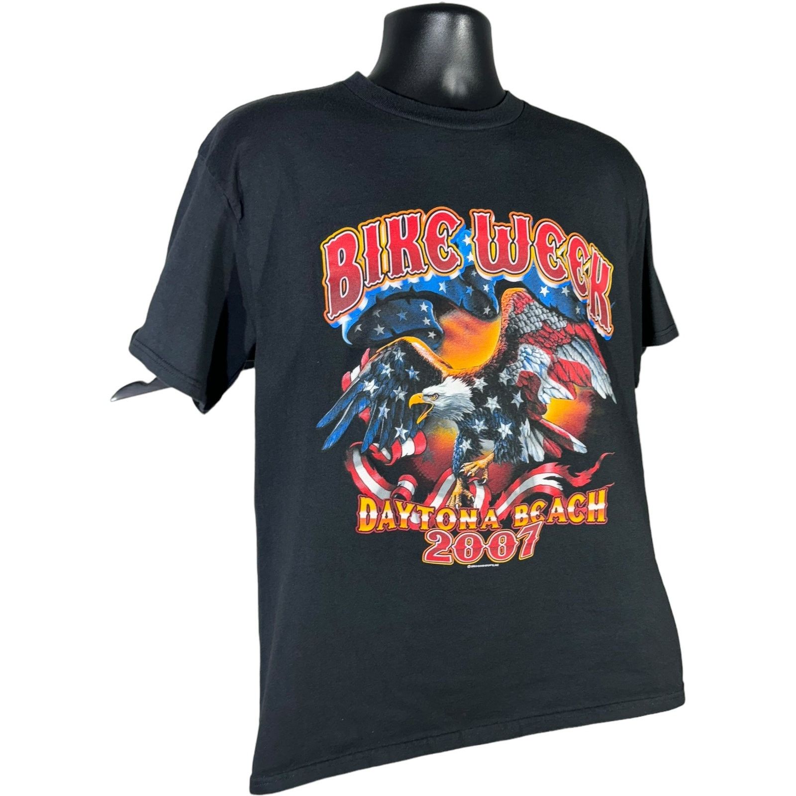 Delta Daytona Beach Bald Eagle Bike Week Tee Size US L / EU 52-54 / 3 - 4 Thumbnail
