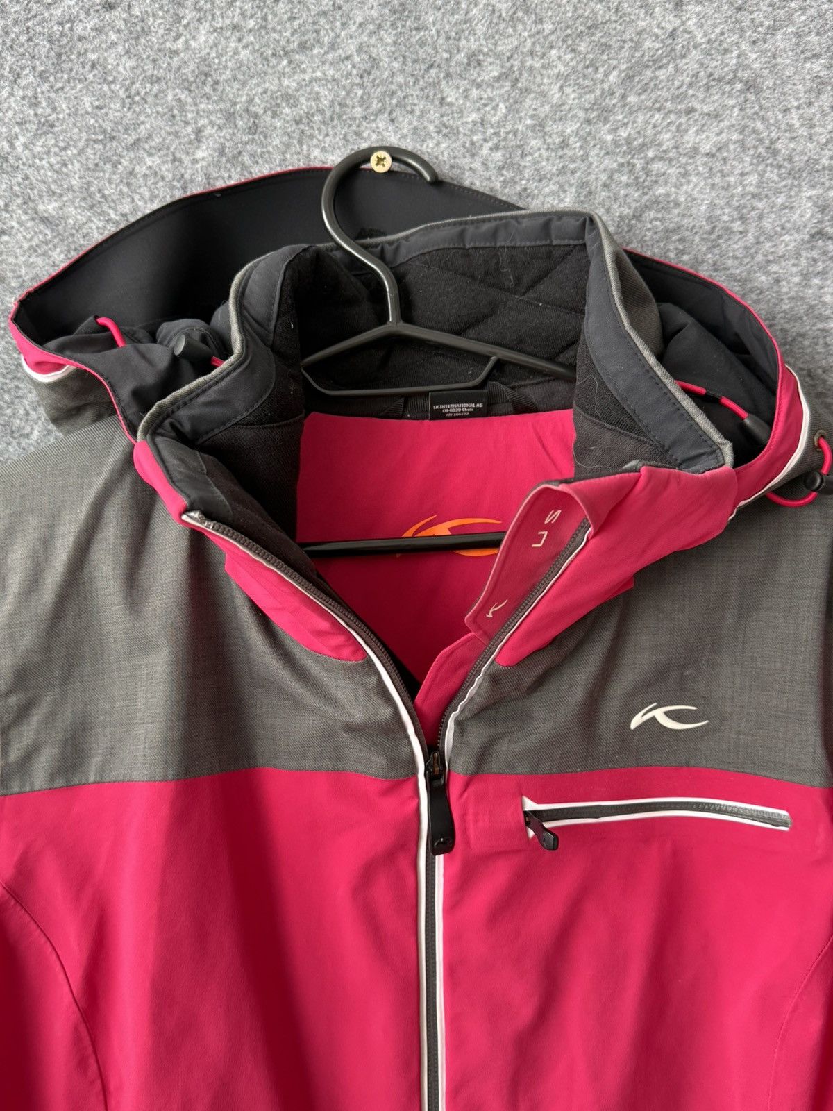KJUS Kjus Vision Recco system Fast20 Pink Ski jacket sizeL Size L / US 10 / IT 46 - 12 Thumbnail