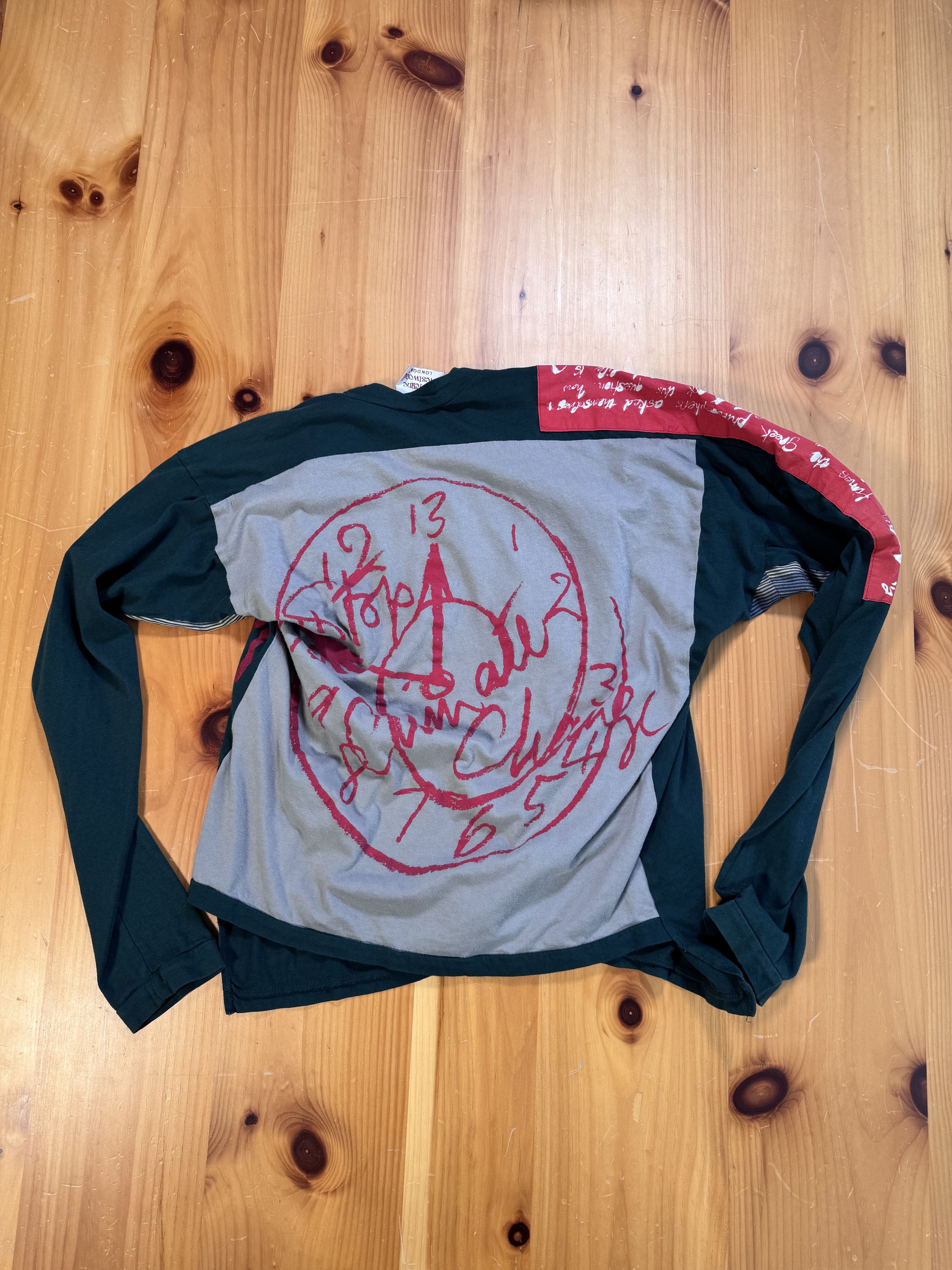 Vivienne Westwood Rare Asymmetrical active resistance against shirt Size US L / EU 52-54 / 3 - 13 Thumbnail