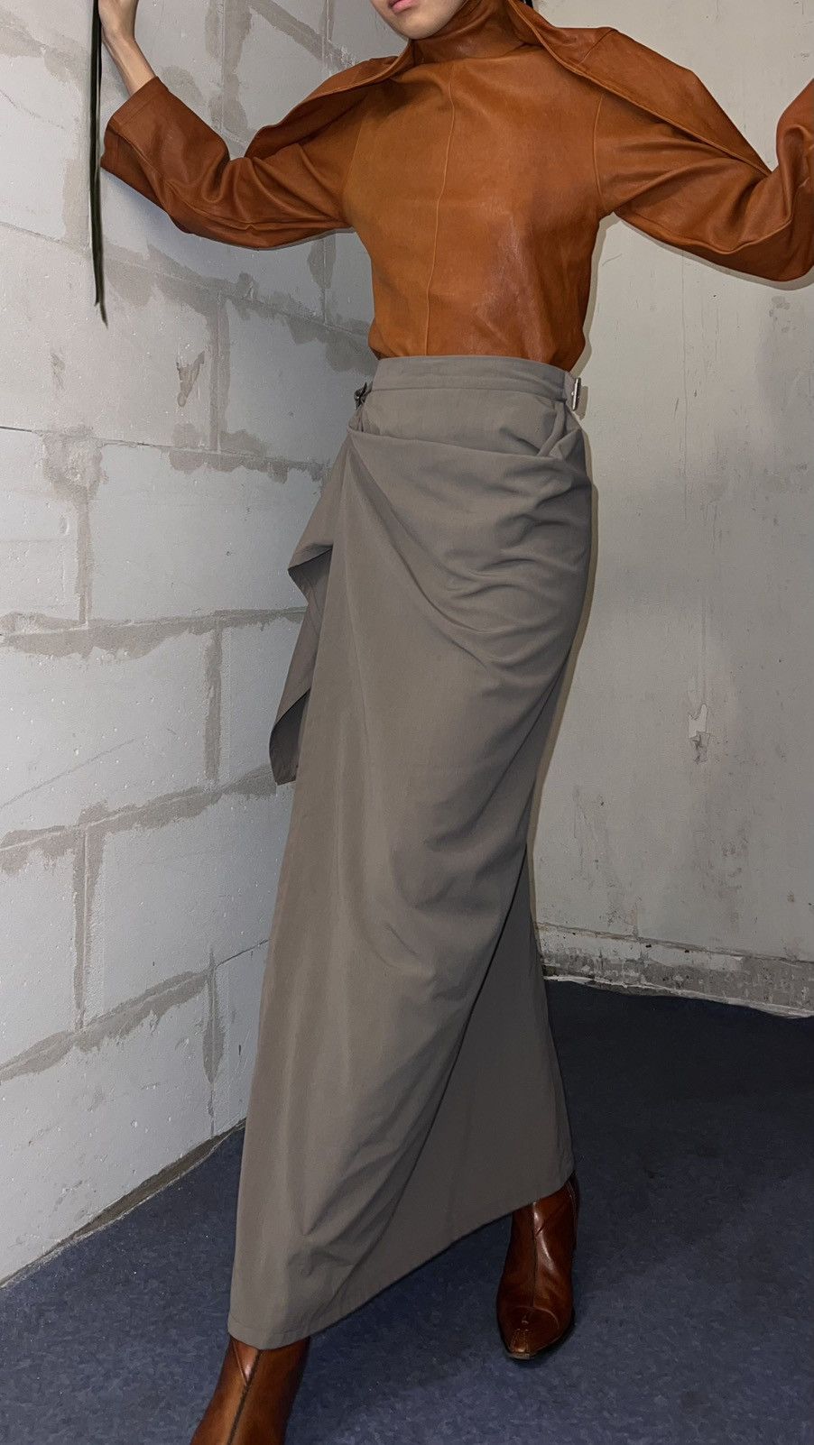 Jean Paul Gaultier Vintage wrap skirt Jean Paul Gaultier 1990s Size 30" / US 8 / IT 44 - 14 Thumbnail