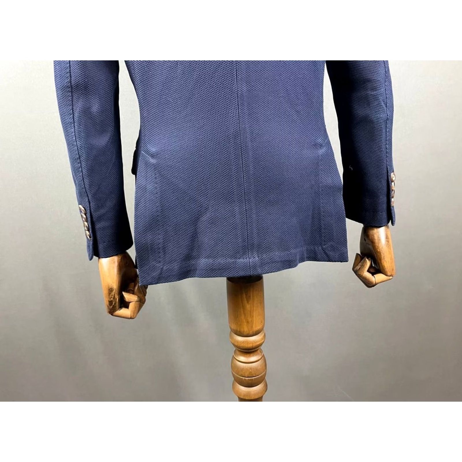 Vintage Pelikamo Jacket Mens Blazer Blue Viscose Long Sleeve Formal Jacket Regular XS? Size US S / EU 44-46 / 1 - 6 Thumbnail