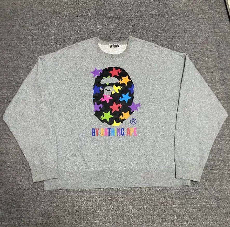 Bape Bape Ta Multi Shark Sweatshirt Size US XL / EU 56 / 4 - 1 Thumbnail
