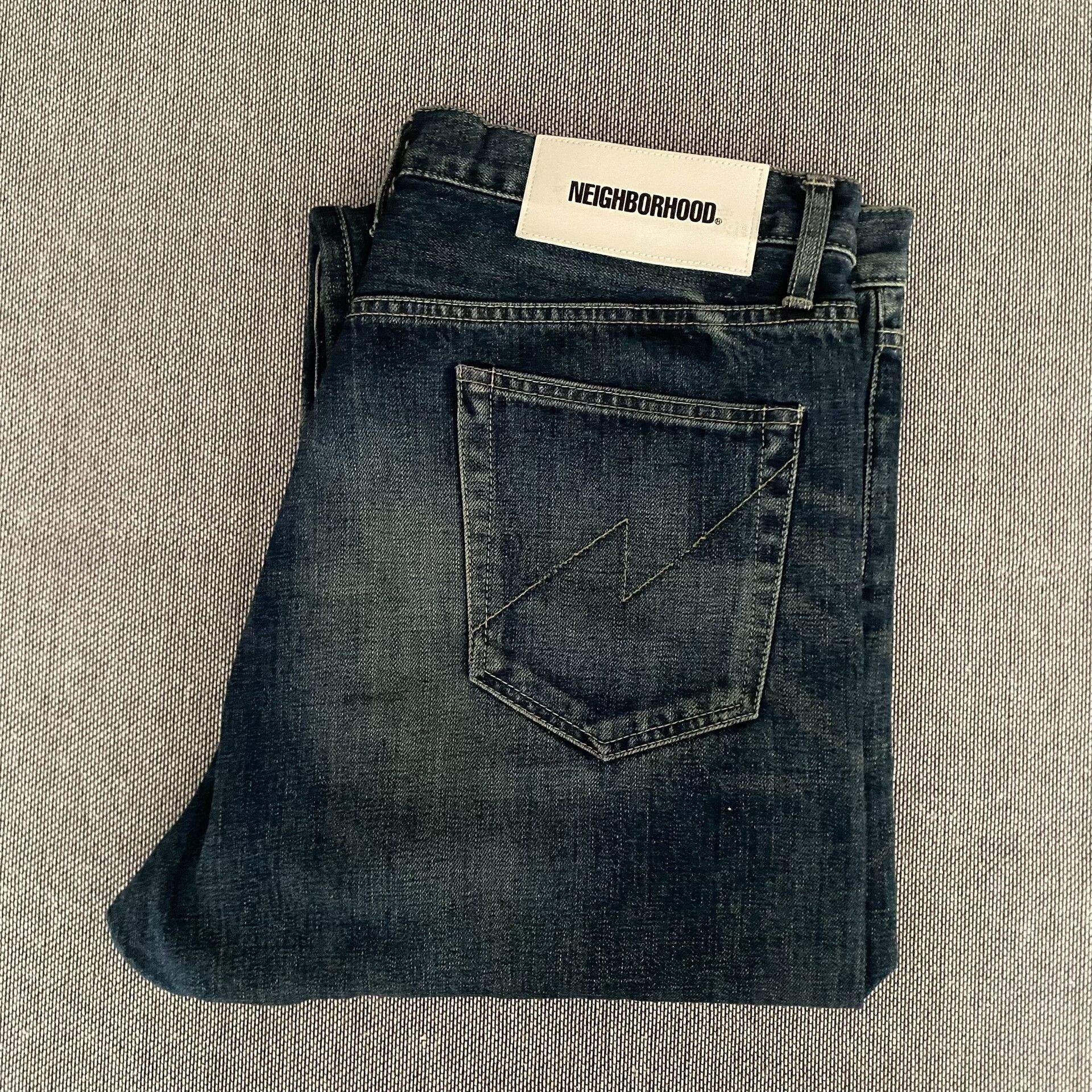 Neighborhood Neighborhood 24AW Basic Washed Jeans Size US 40 / EU 56 - 1 Thumbnail