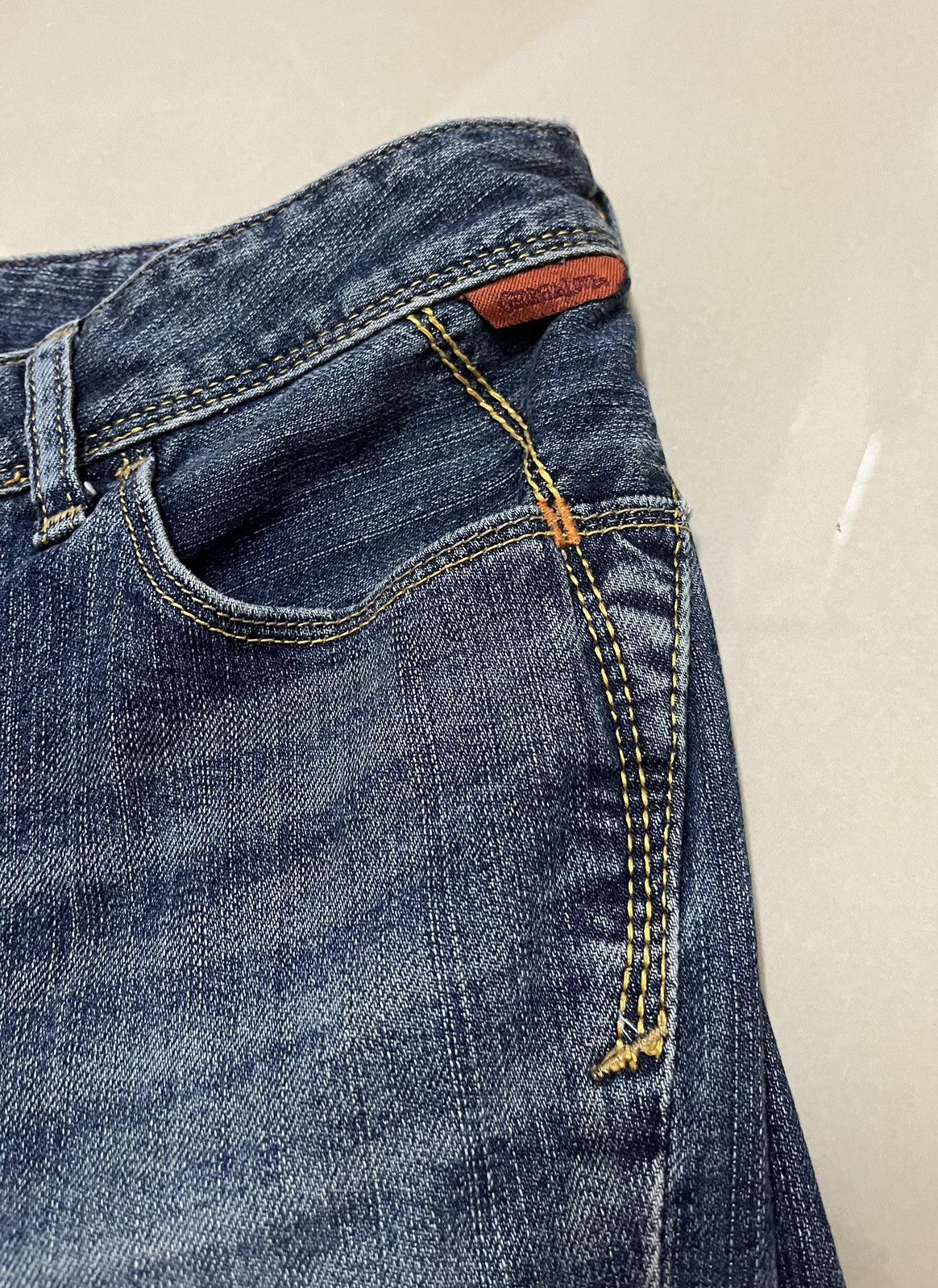 Tornado Mart Flare Jeans georgia love distressed bootcut low rise denim Size US 30 / EU 46 - 5 Thumbnail