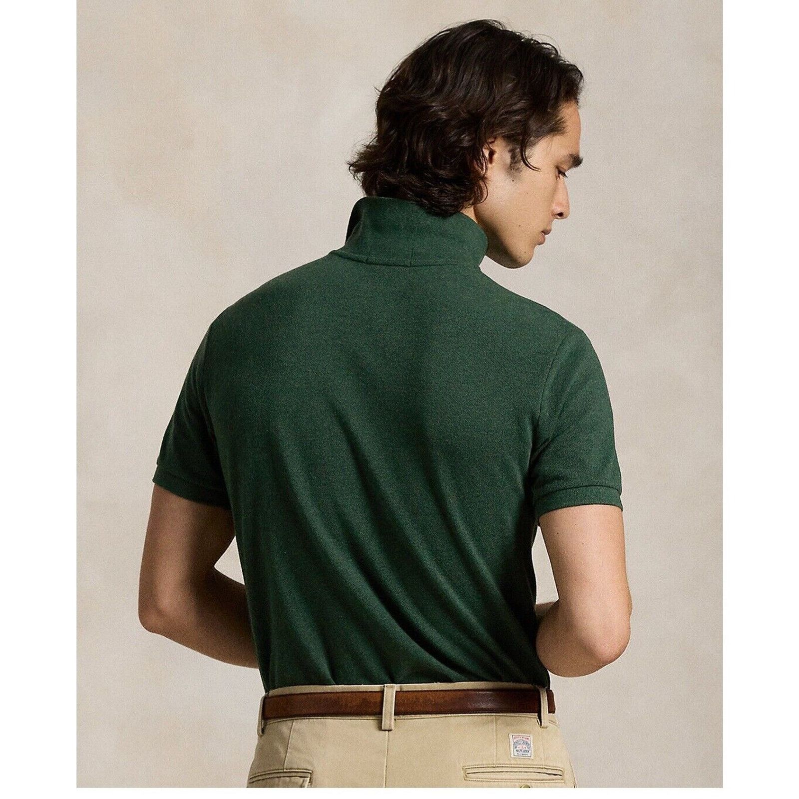 Polo Ralph Lauren NWT Polo Ralph Lauren Mesh Polo Custom Slim Fit Green Small Size US S / EU 44-46 / 1 - 4 Thumbnail