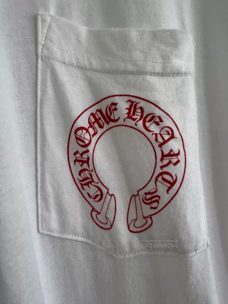 Chrome Hearts CHROME HEARTS White and Red Phantom Graveyard Short Sleeve Size US L / EU 52-54 / 3 - 2 Thumbnail