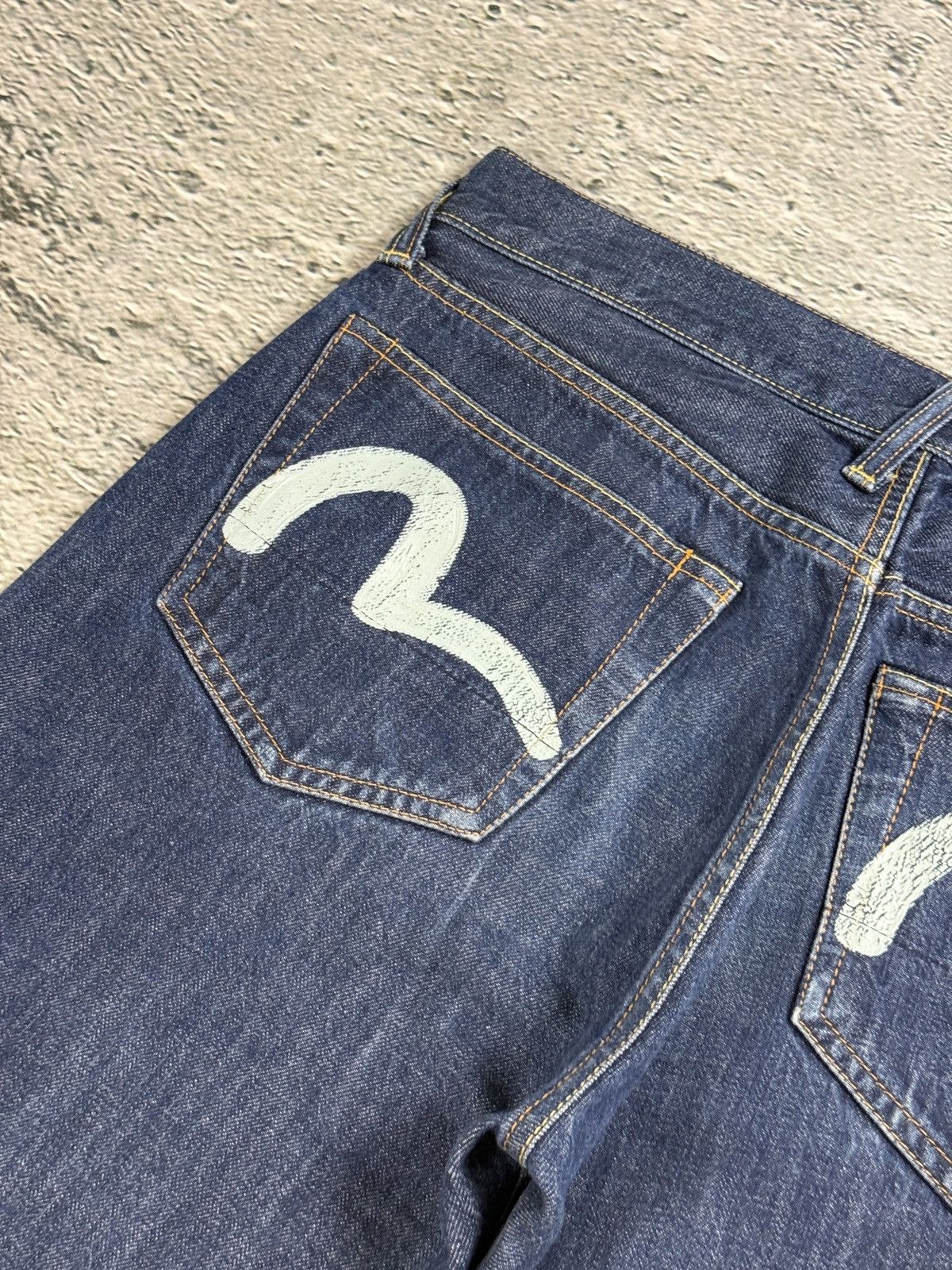 Evisu Evisu jeans vintage seagull logo selvedge Size US 32 / EU 48 - 3 Thumbnail