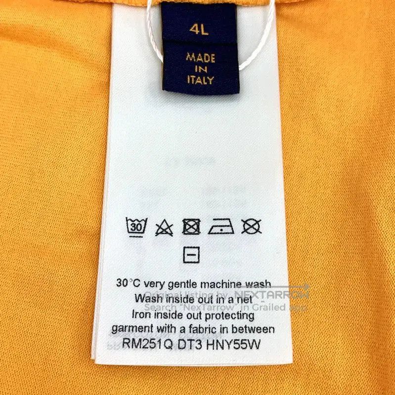 Other Louis Vuitton Orange Cotton Men's T. Size US L / EU 52-54 / 3 - 7 Thumbnail
