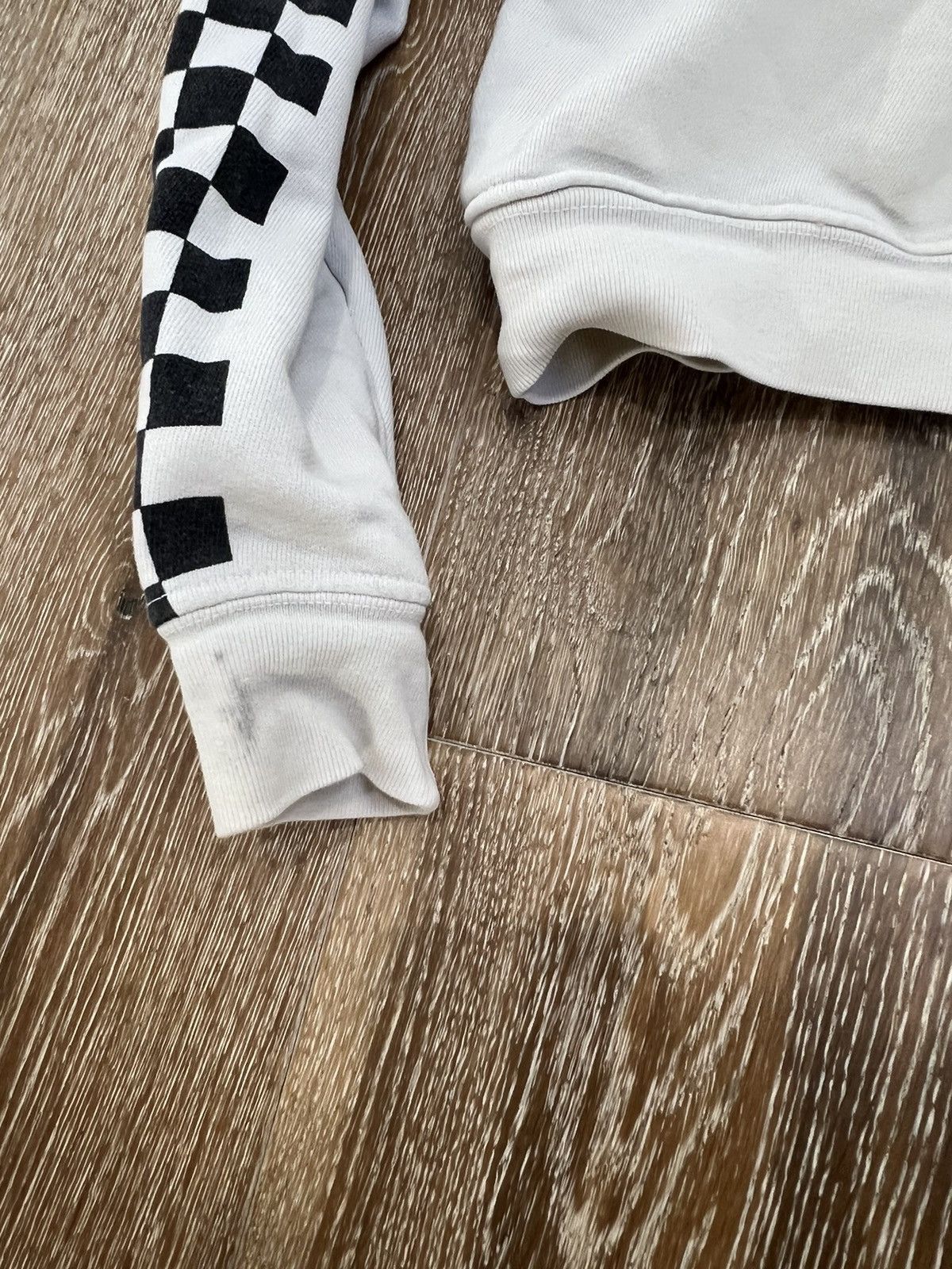 RE/DONE Redone solid & striped cropped zipup hoodie Size XS / US 0-2 / IT 36-38 - 6 Thumbnail