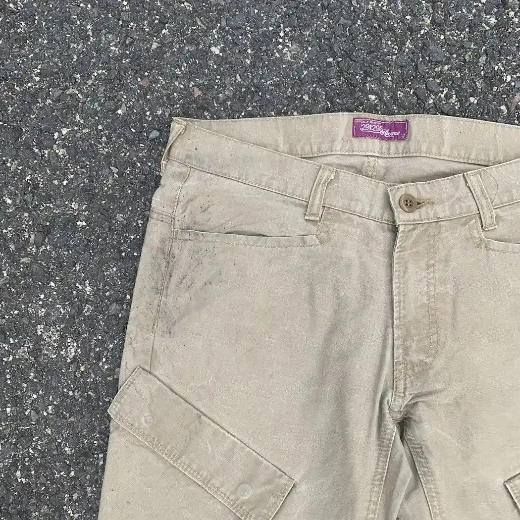 Beauty Beast 🔥RUSTY DIRTY🔥291295=HOMME UTILITY TROUSER FLARE CARGO PANTS Size US 30 / EU 46 - 4 Thumbnail
