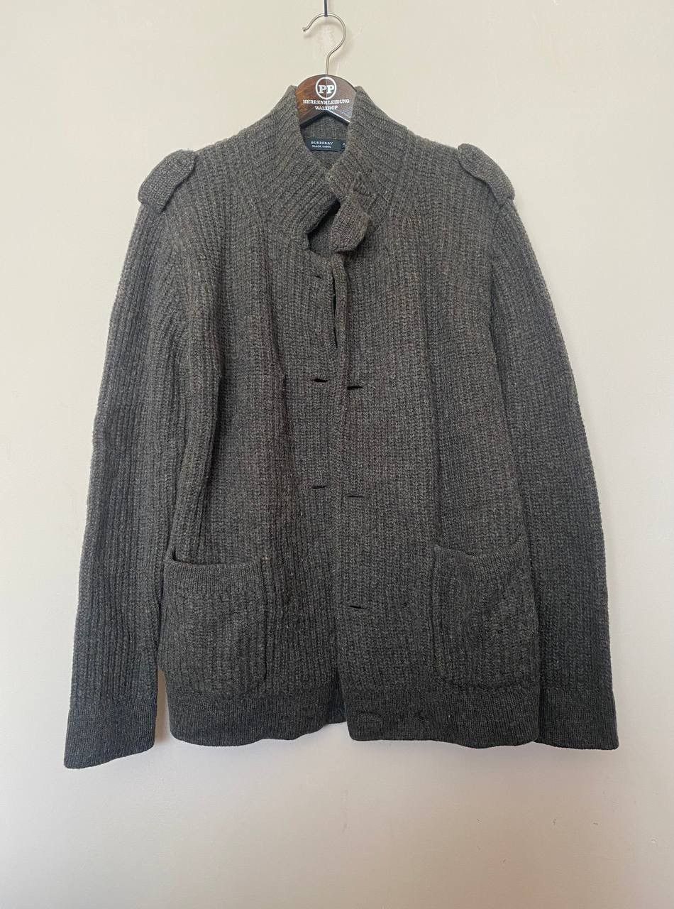 Burberry Rare Burberry Black Label Cardigan Sweater Size US L / EU 52-54 / 3 - 1 Thumbnail