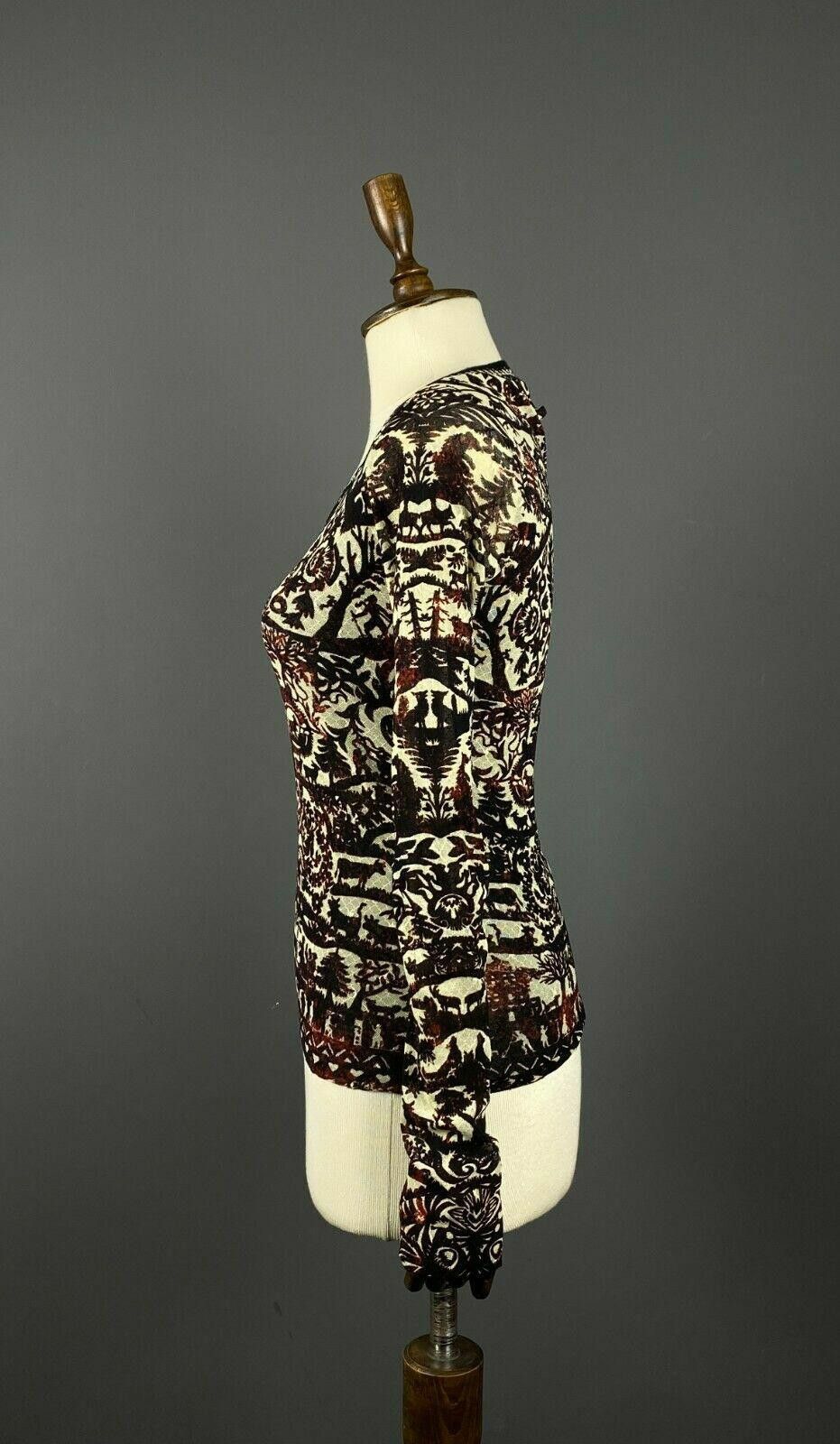 Jean Paul Gaultier Ladies Jean Paul Gaultier Soleil Aztec Sweater Size M Size M / US 6-8 / IT 42-44 - 4 Thumbnail