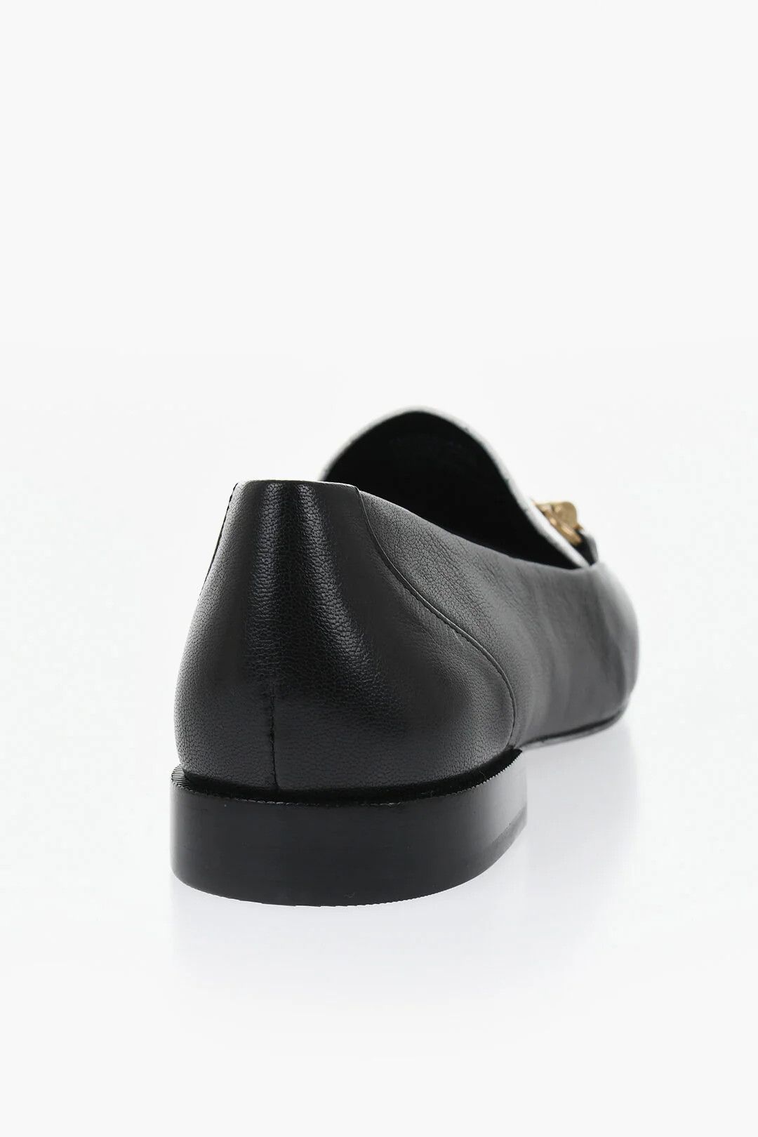 Tory Burch og1mm0426 Crocodile-Effect Embossed Leather Loafers in Black Size US 10 / IT 40 - 2 Thumbnail
