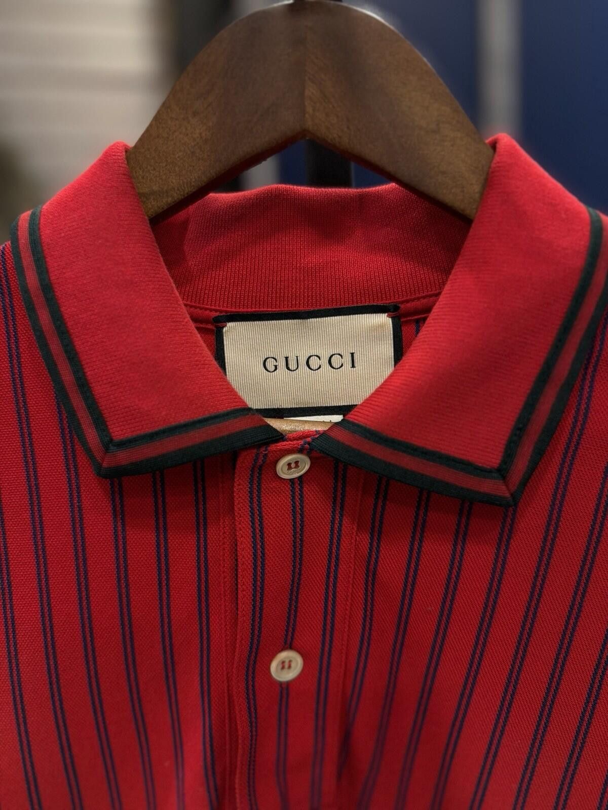 Gucci Gucci Polo T Shirt $850 Retail Detroit Tigers Rare (Medium) Size US M / EU 48-50 / 2 - 8 Thumbnail
