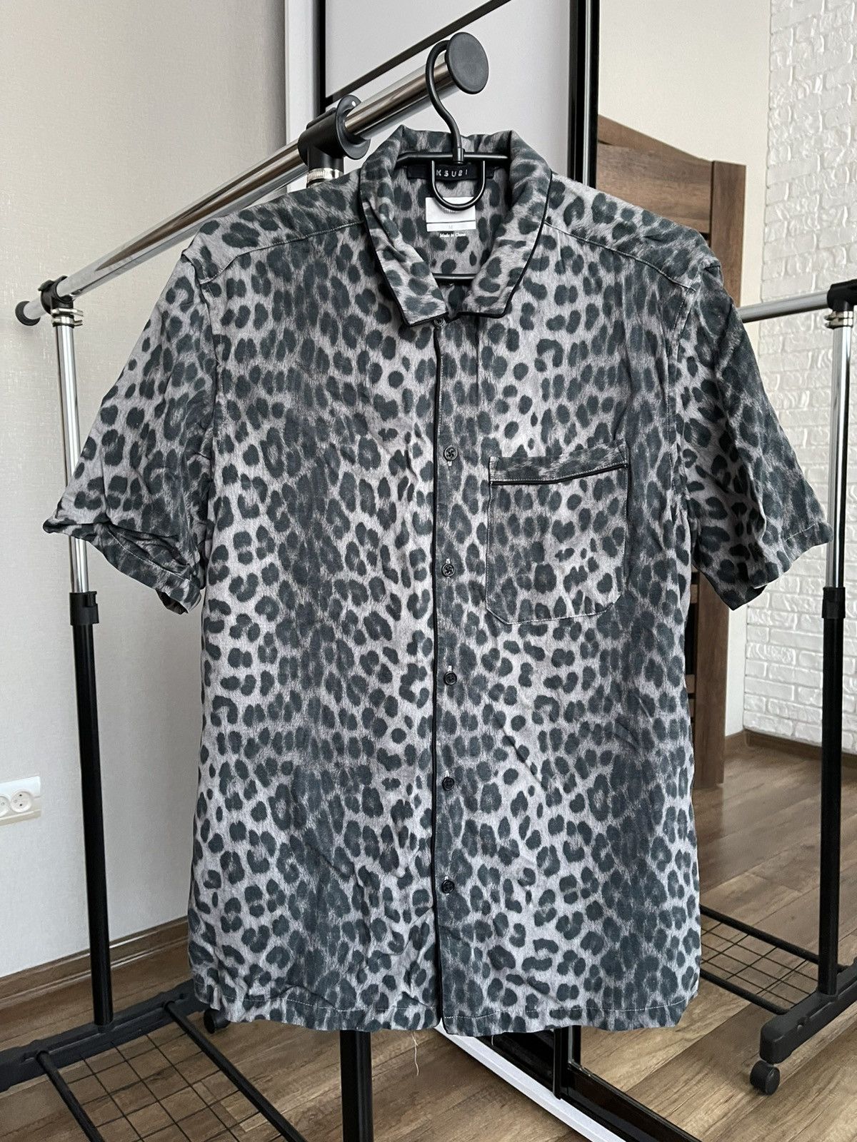Ksubi Ksubi Leopard Shirt Button Up World Tour Size US M / EU 48-50 / 2 - 2 Thumbnail