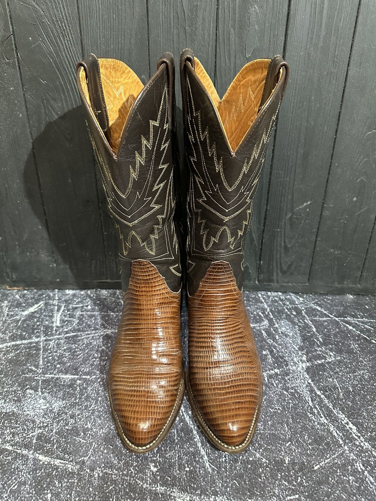 Sancho Boots Sancho Cowboy Brown Leather Boots Size 39 Size US 9 / IT 39 - 4 Thumbnail
