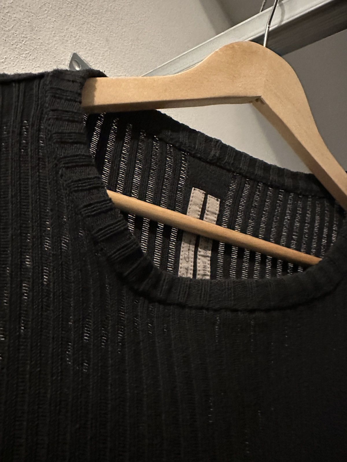 Rick Owens Biker knit sweater Size US XXL / EU 58 / 5 - 3 Thumbnail