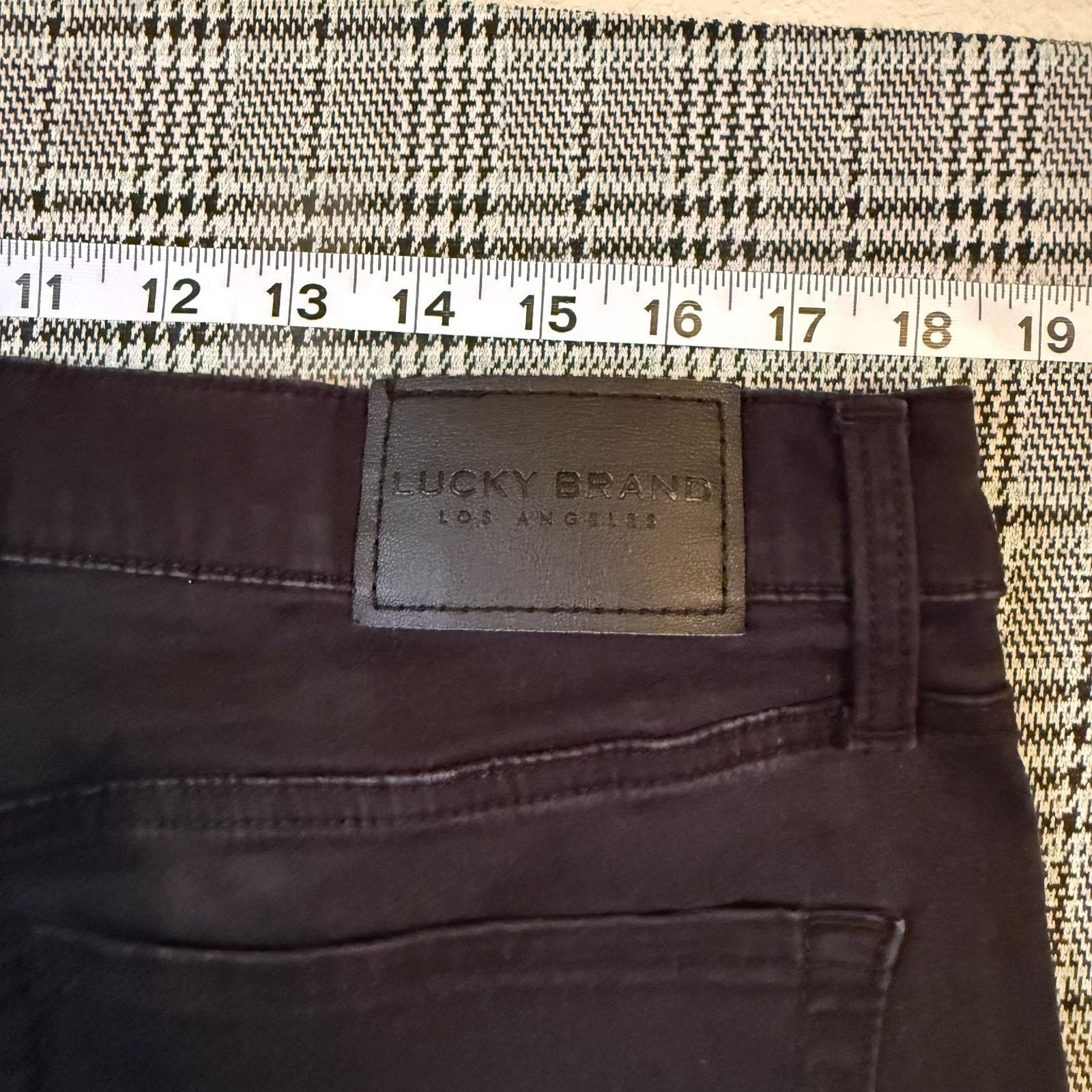 Lucky Brand Lucky Brand Men's Jeans Black Denim Slim Straight 36x32 Size US 36 / EU 52 - 2 Thumbnail