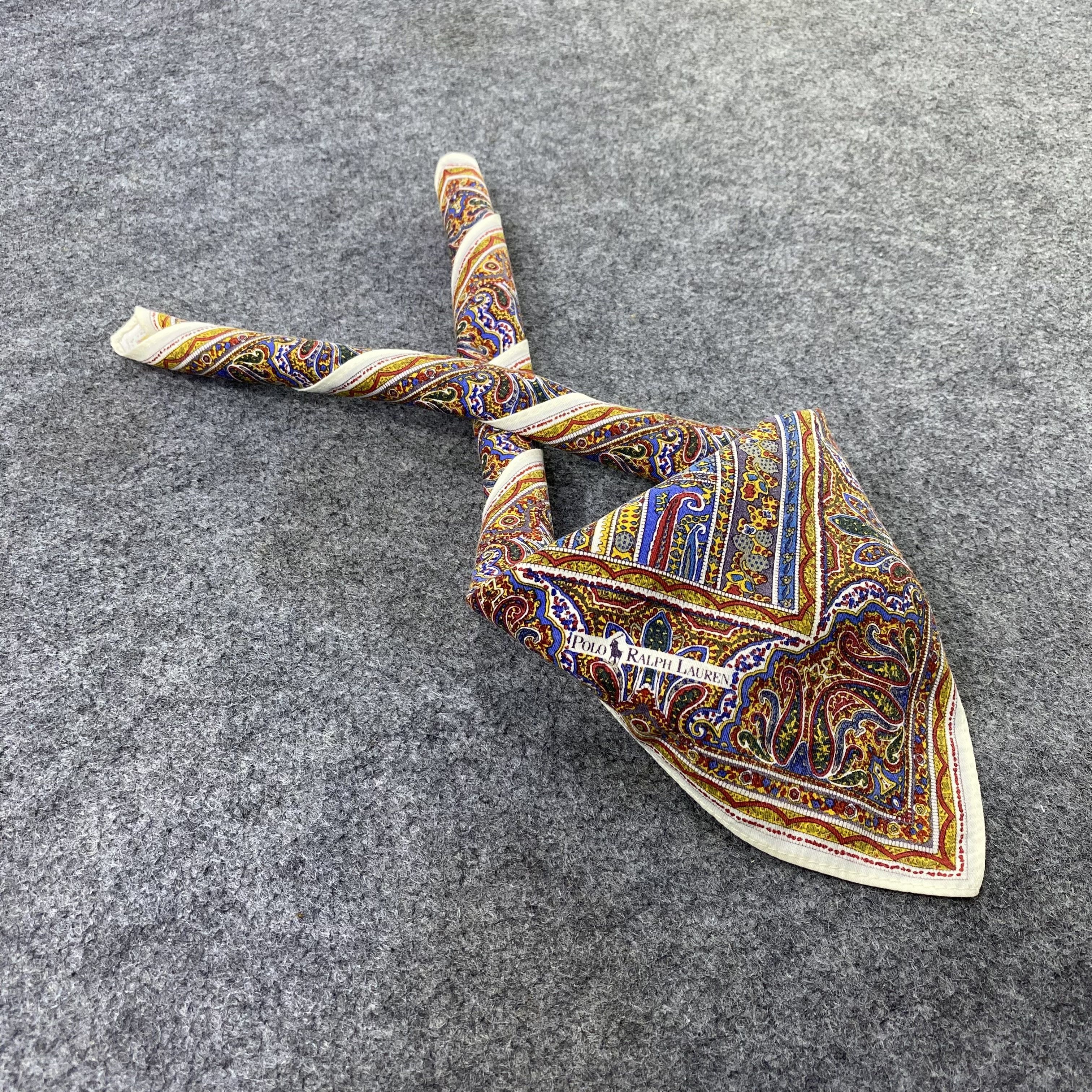 Polo Ralph Lauren Polo Ralph Lauren Handkerchief Neckerchief Bandana-B1990 Size ONE SIZE - 1 Thumbnail