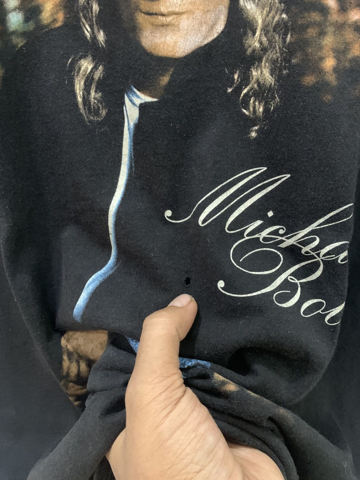 Hanes Vintage 1994 MICHAEL BOLTON WORLD TOUR Size US XL / EU 56 / 4 - 6 Thumbnail