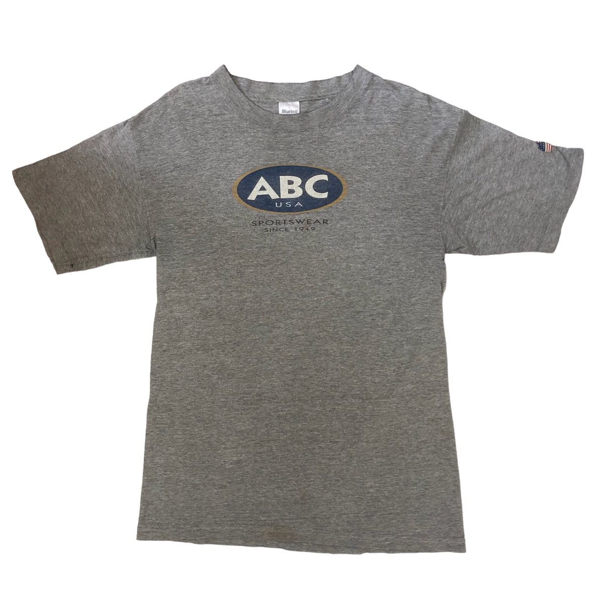 image of Hawaiian Shirt x Made In USA 90’ Abc Hawaii Sportwear Shirt in Grey, Men's (Size Large)