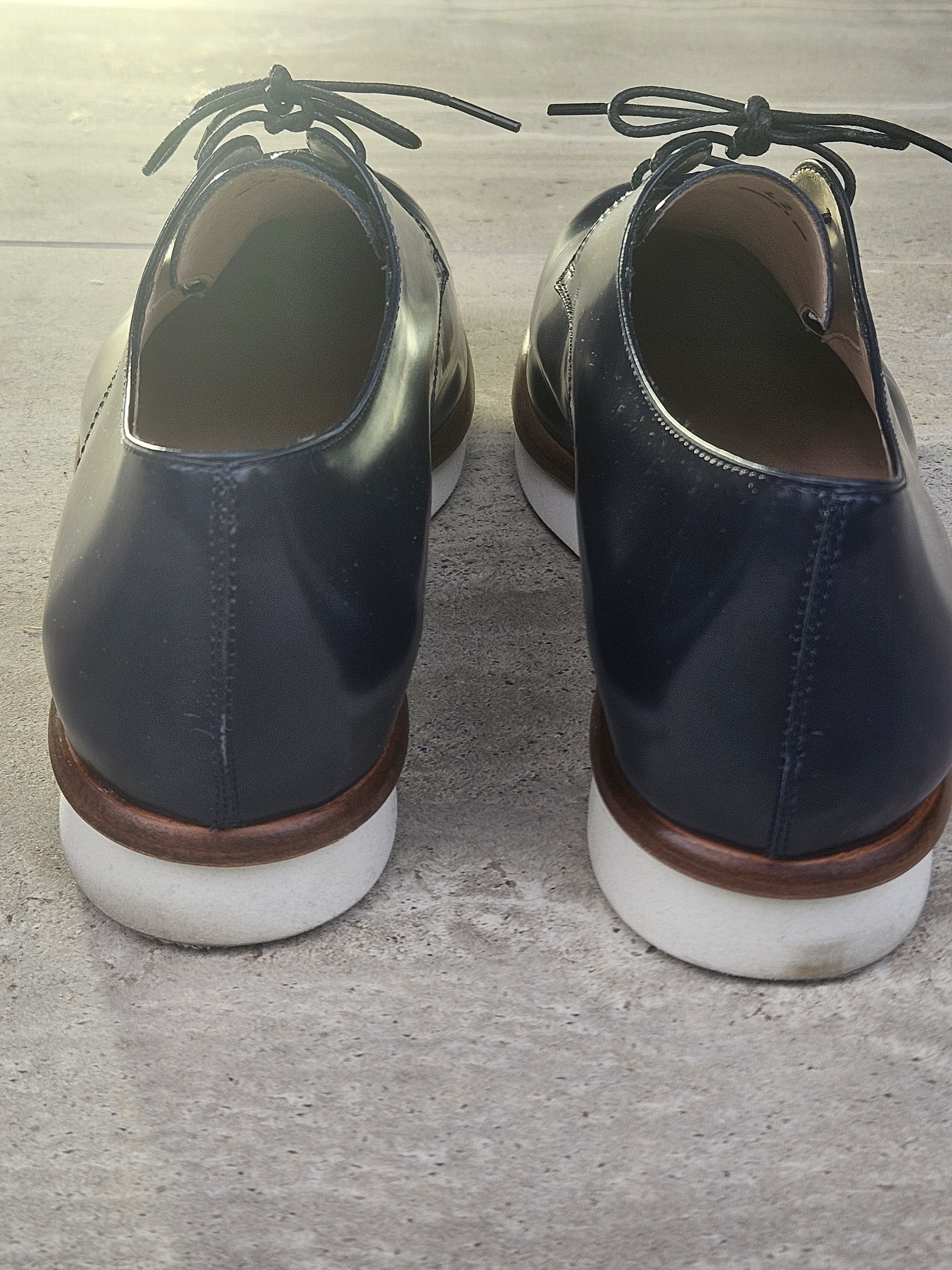Tod's Tod’s Leather Derby Shoes White Sole Made In Italy Size 42 Size US 11 / IT 41 - 3 Thumbnail