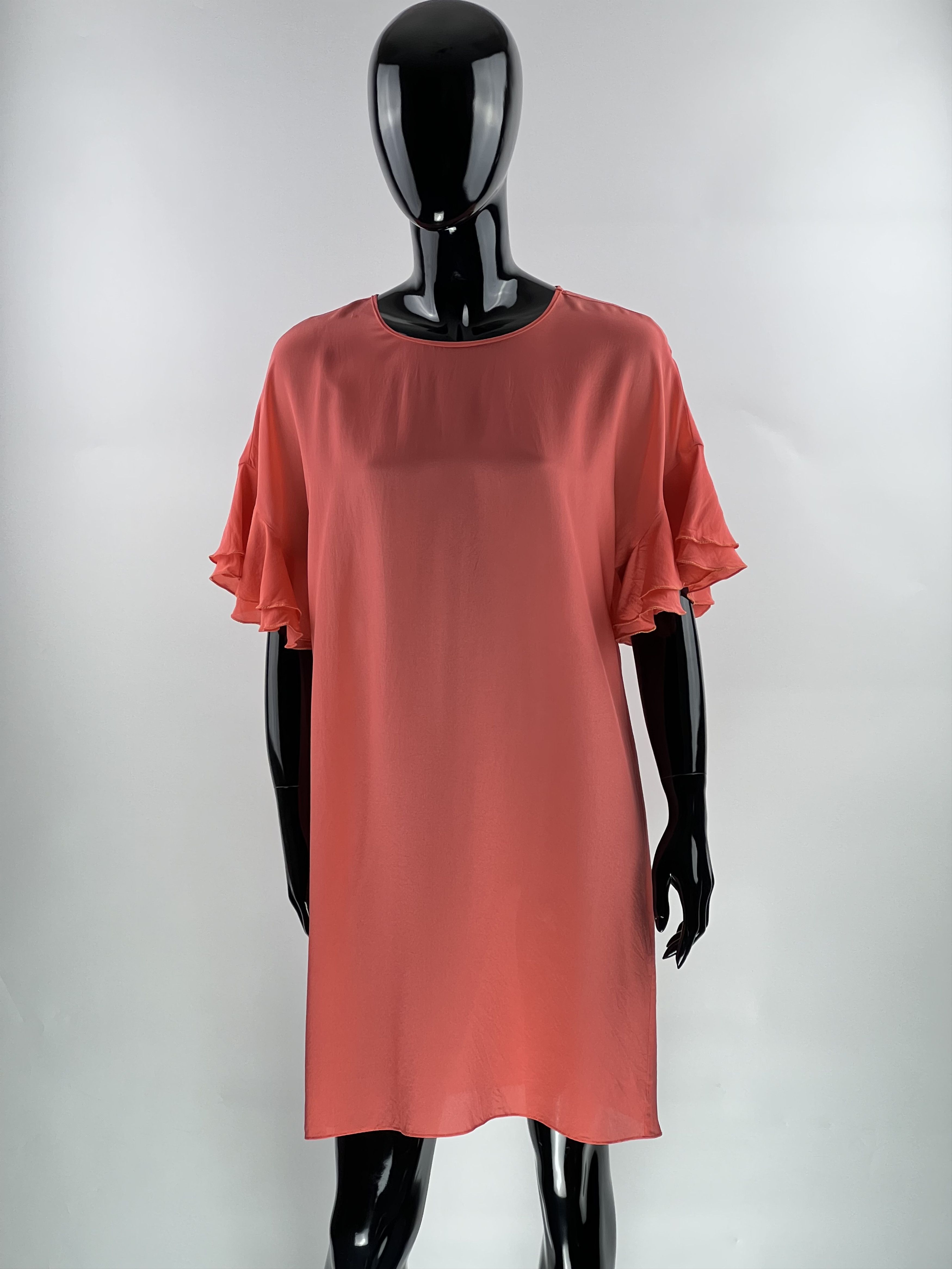 TWINSET Twin-Set 100% Silk Short Dress Size 40 Size L / US 10 / IT 46 - 1 Thumbnail