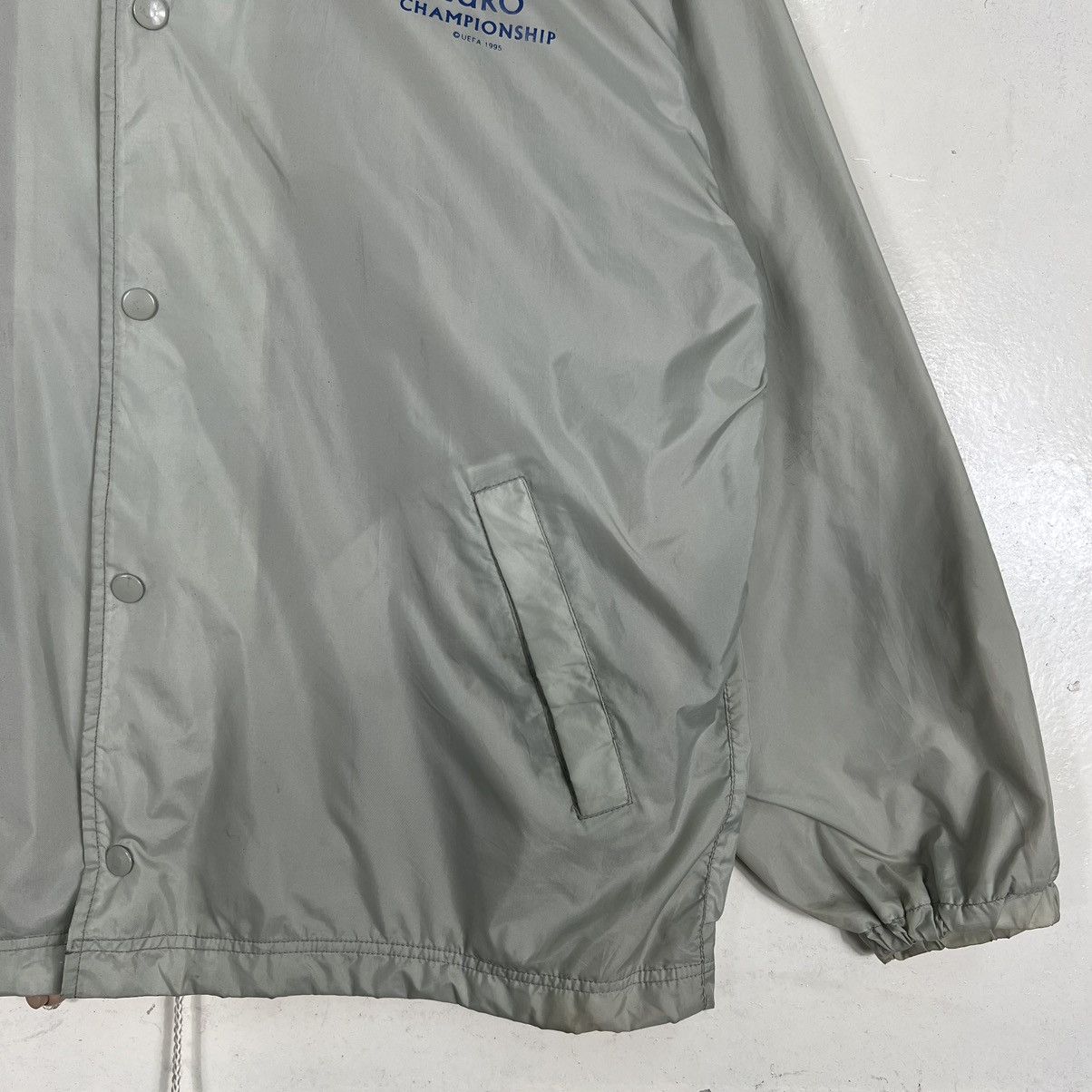 Vintage 🔥 VINTAGE 1996 UEFA EURO ENGLAND COACH JACKET Size US M / EU 48-50 / 2 - 6 Thumbnail